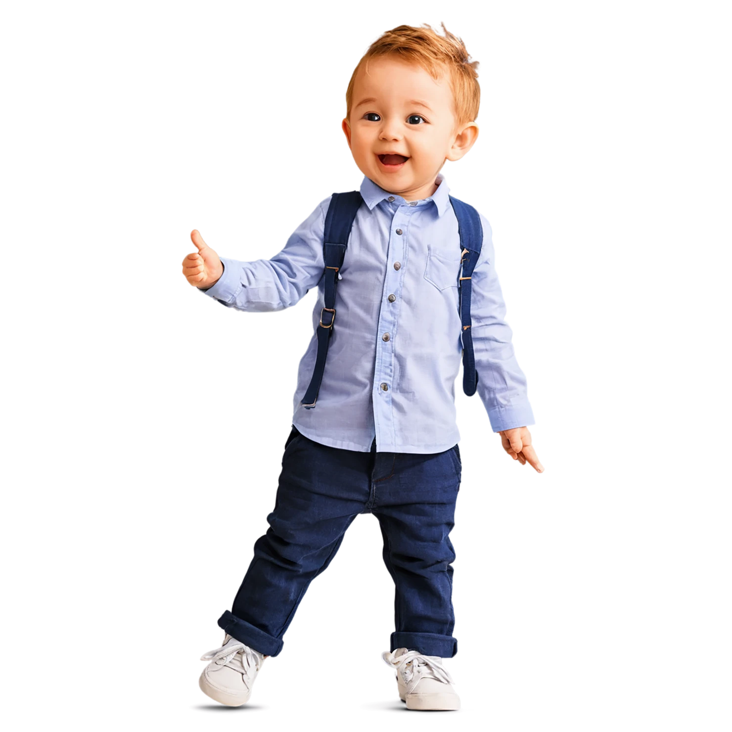 Boy cute sticker isolated on transparent background #13251