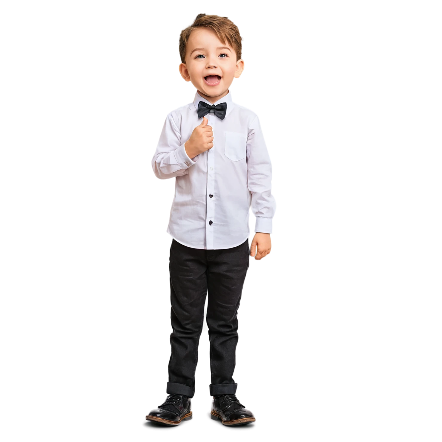 Boy cute sticker isolated on transparent background #13259