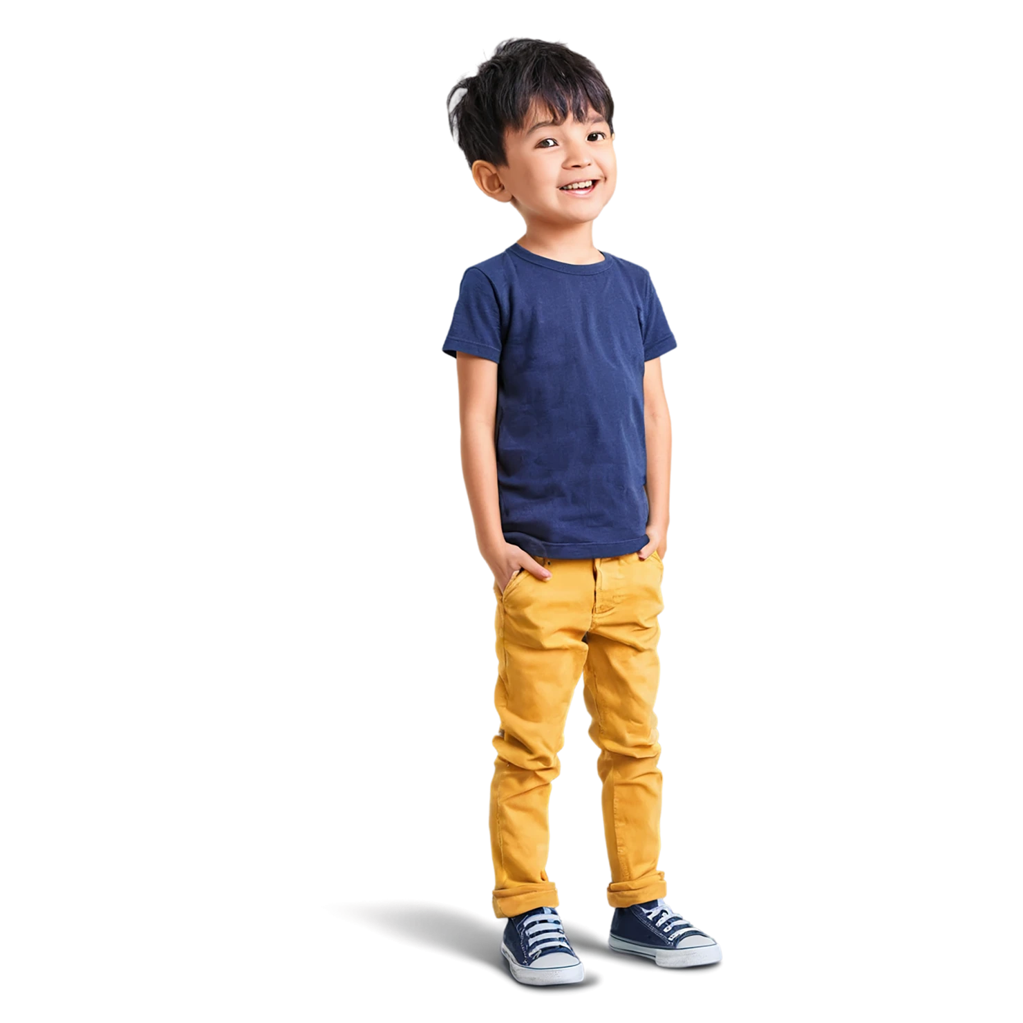 Boy cute sticker isolated on transparent background #13276