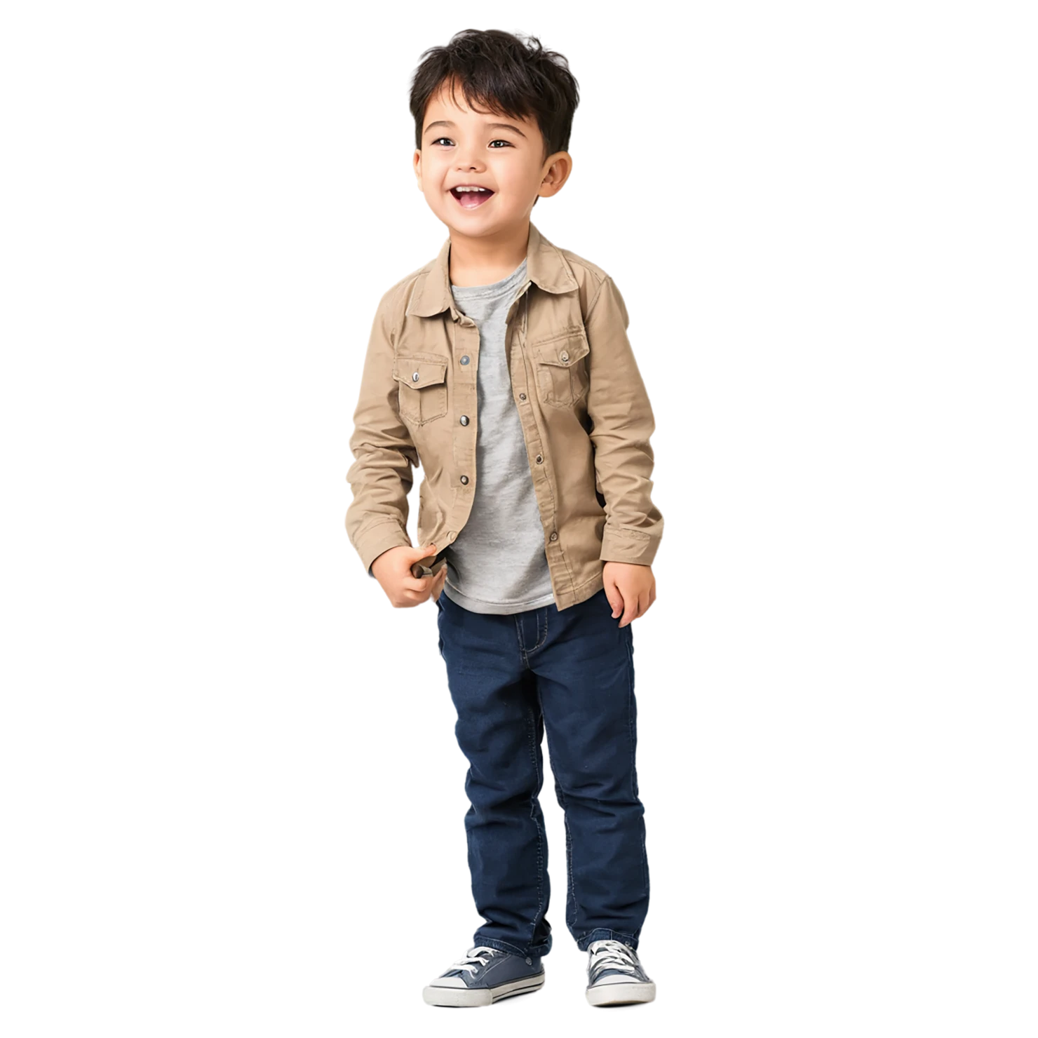 Boy cute sticker isolated on transparent background #13277