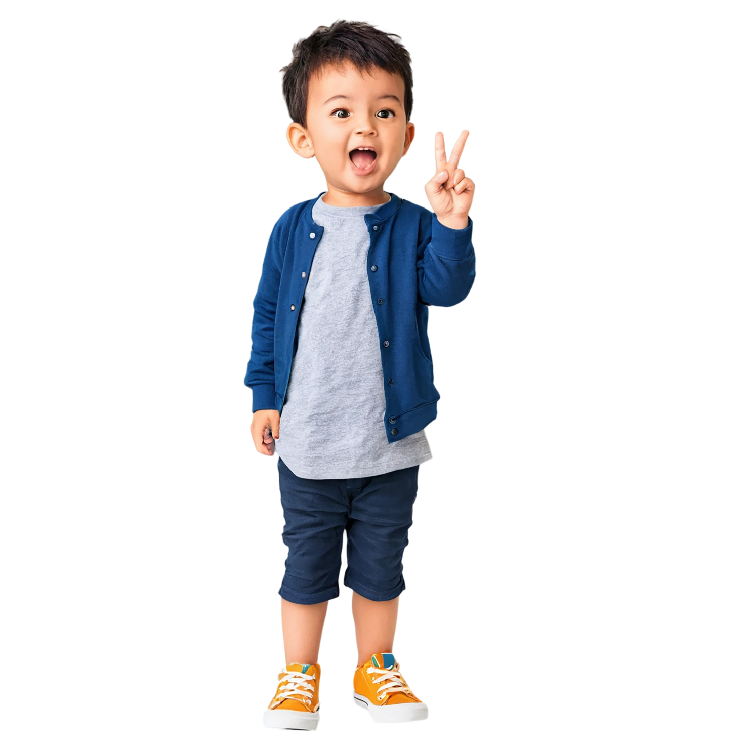 Boy cute sticker isolated on transparent background #13282