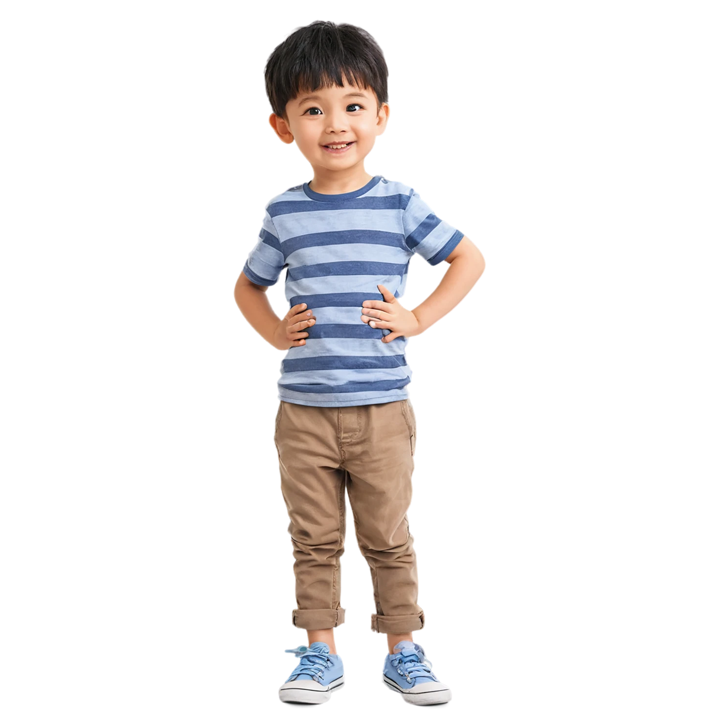 Boy cute sticker isolated on transparent background #13302