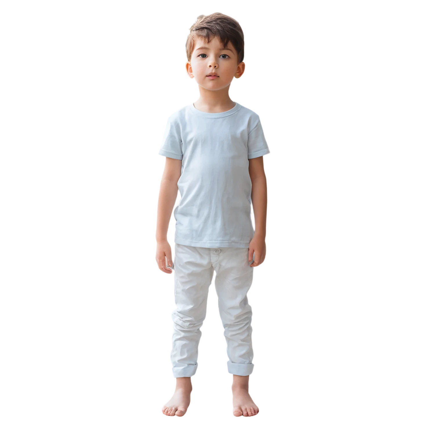 Boy watercolor sticker isolated on transparent background #13404