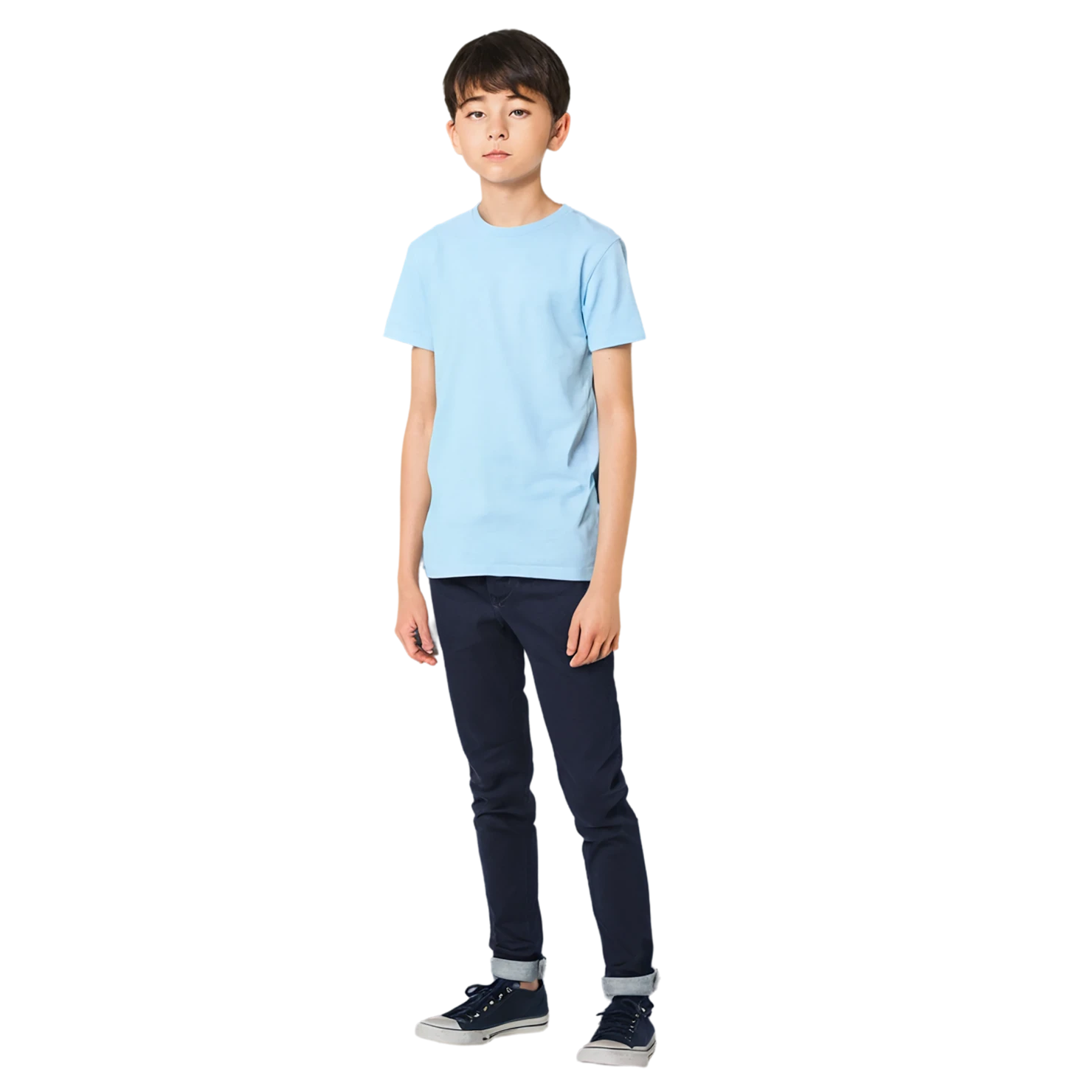Boy watercolor sticker isolated on transparent background #13476