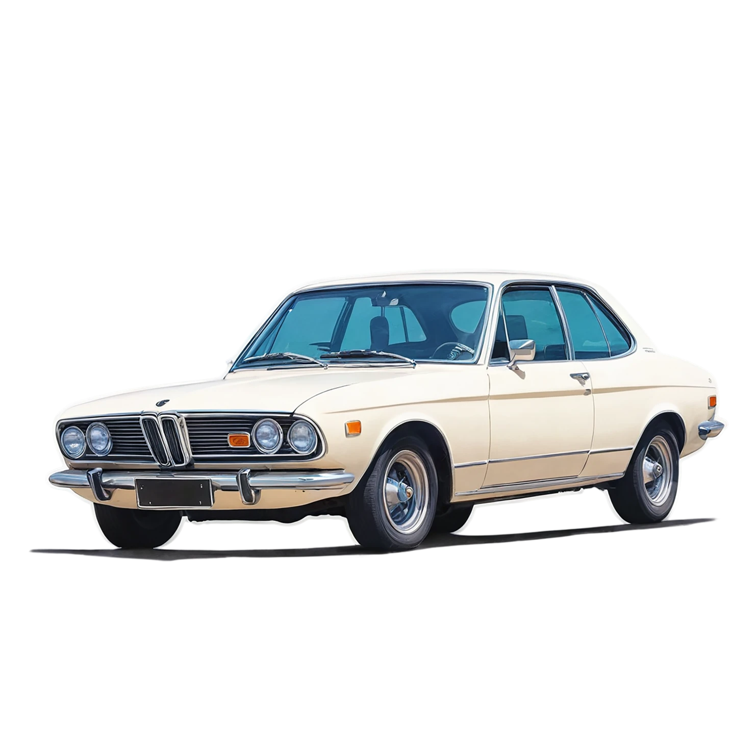 Car watercolor sticker isolated on transparent background #13668
