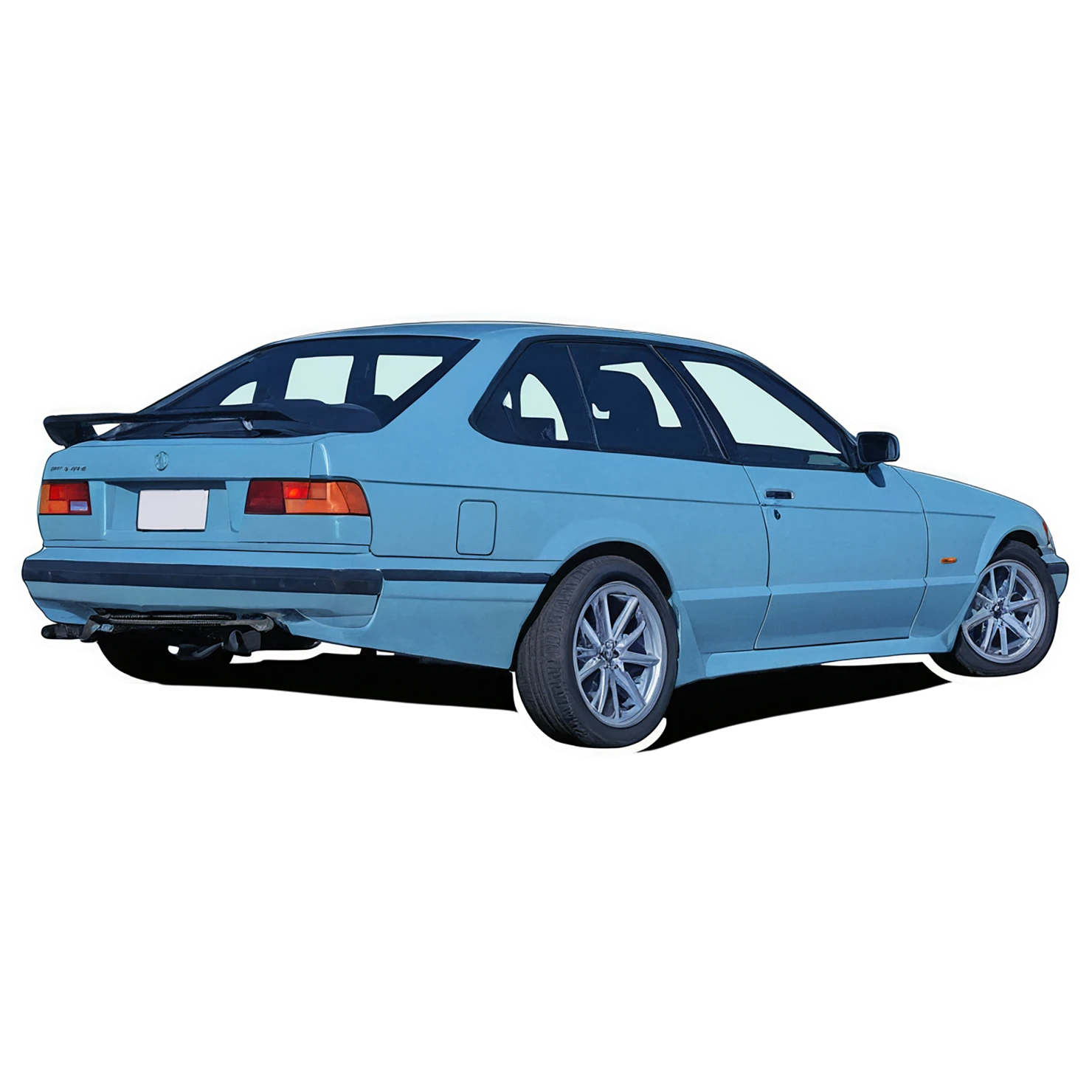 Car watercolor sticker isolated on transparent background #13710