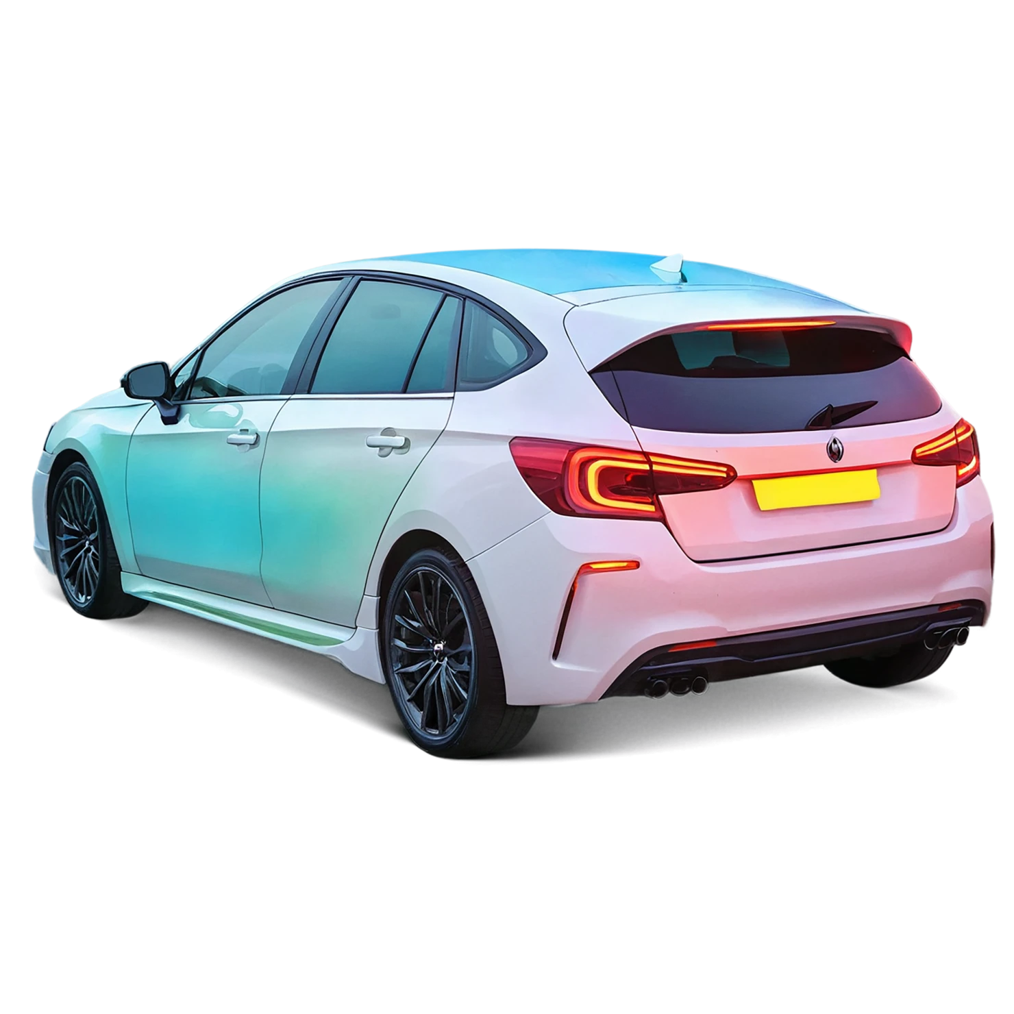 Car watercolor sticker isolated on transparent background #13712