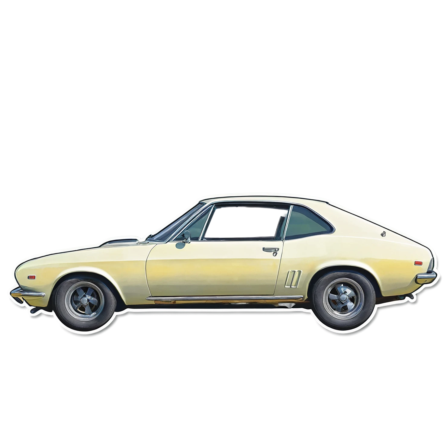 Car watercolor sticker isolated on transparent background #13722