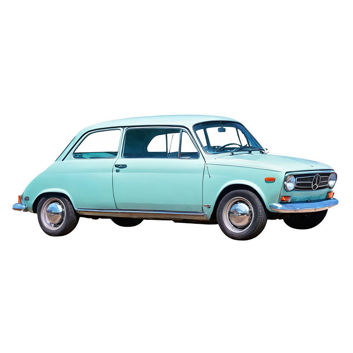 Car watercolor sticker isolated on transparent background #13727