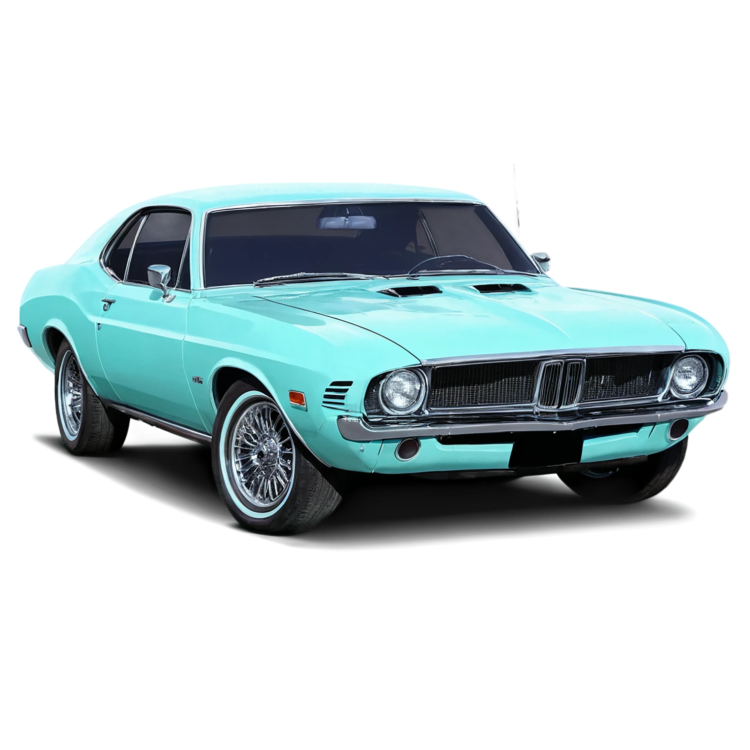 Car watercolor sticker isolated on transparent background #13801