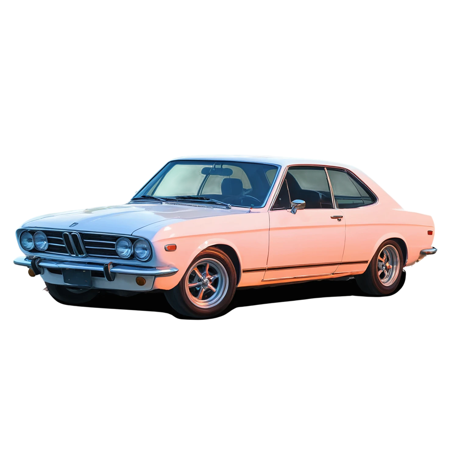 Car watercolor sticker isolated on transparent background #13827