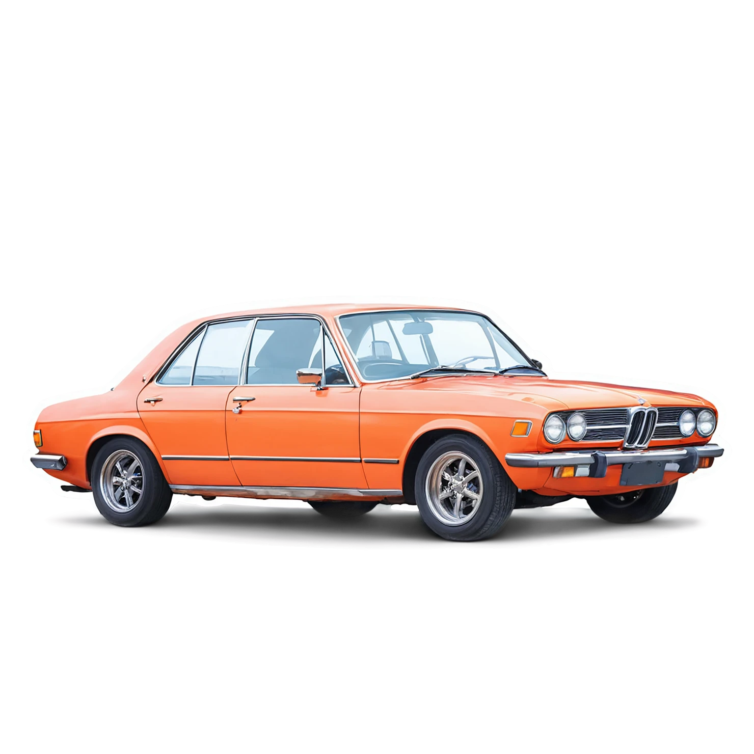 Car watercolor sticker isolated on transparent background #13881