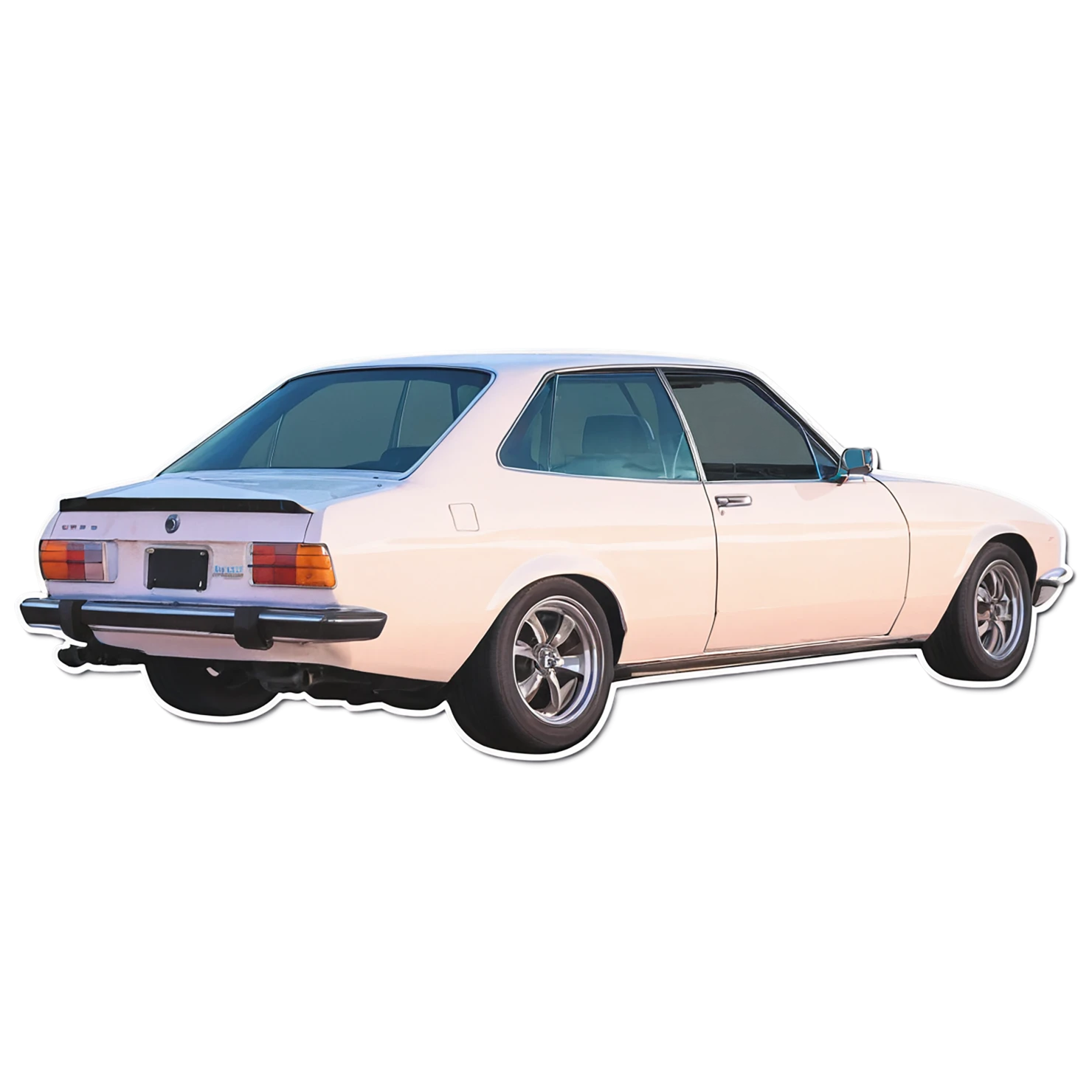 Car watercolor sticker isolated on transparent background #13883