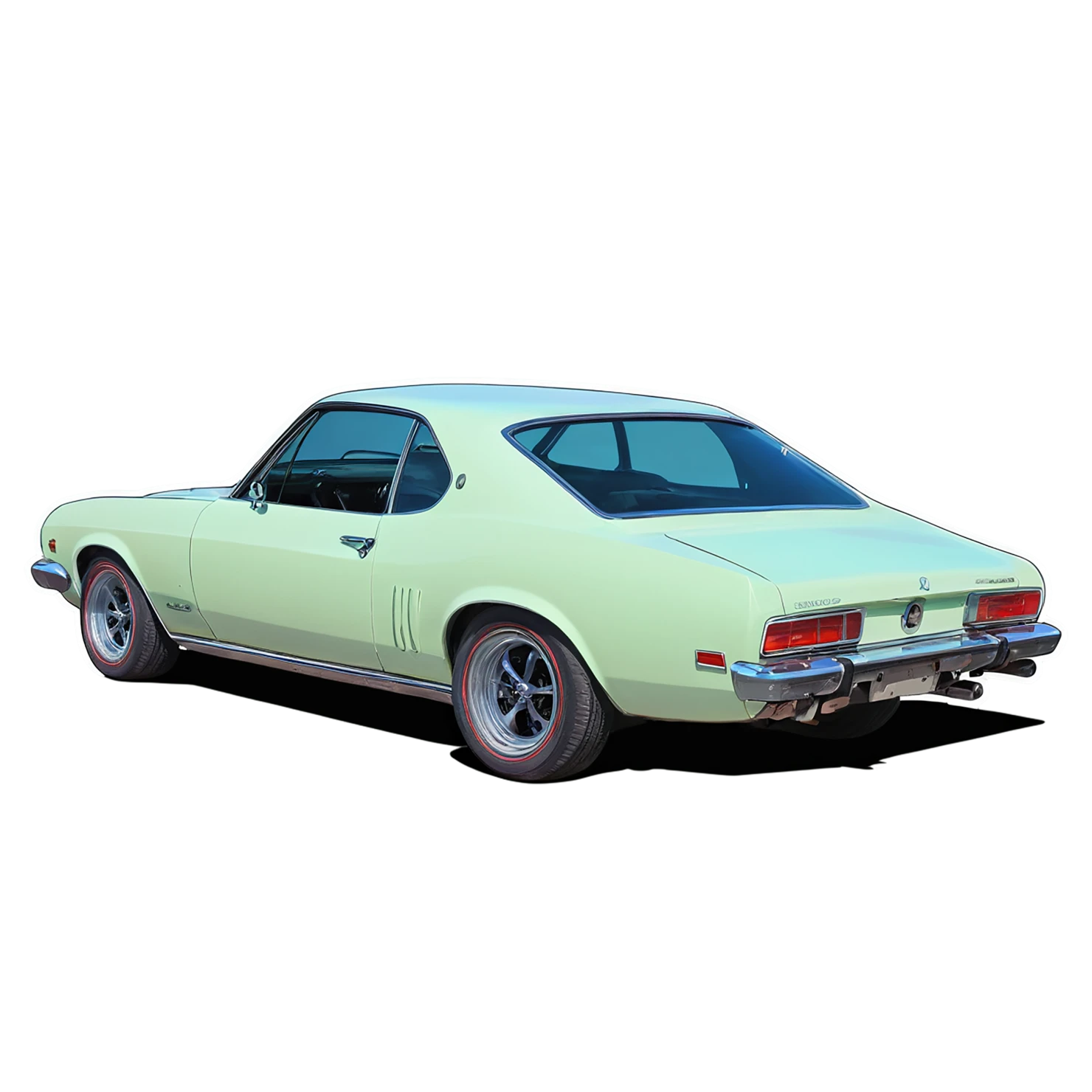 Car watercolor sticker isolated on transparent background #13886