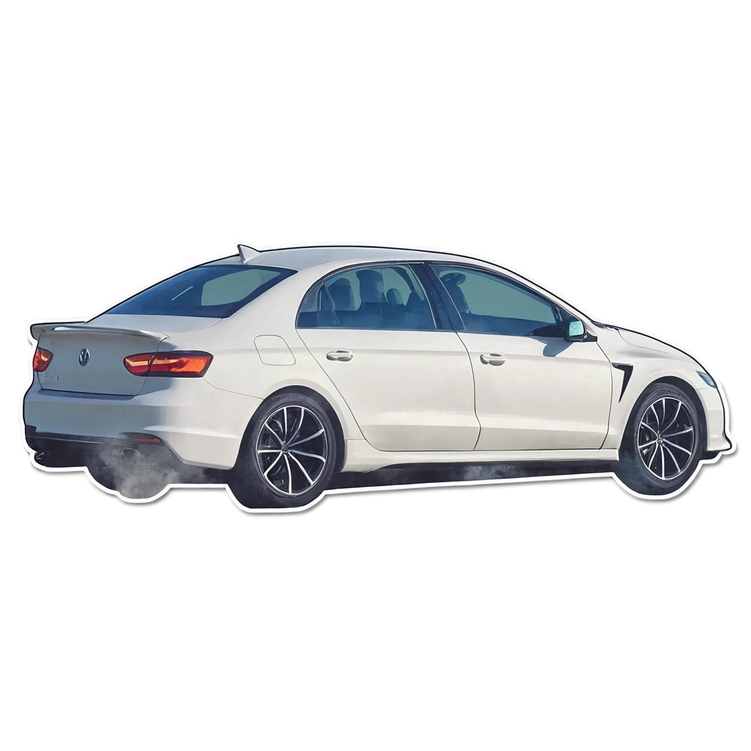 Car watercolor sticker isolated on transparent background #13959