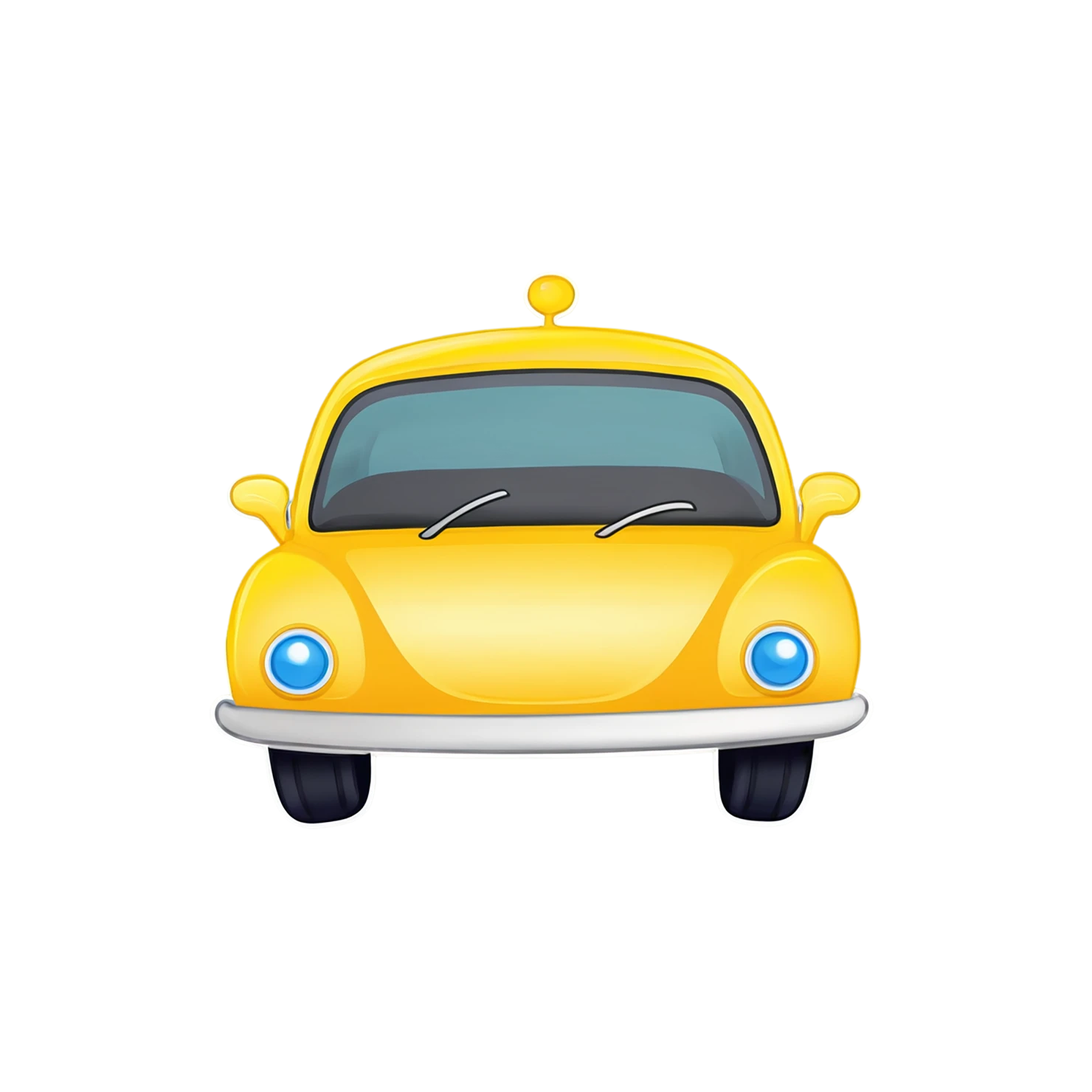 Car Cute sticker isolated on transparent background #14036