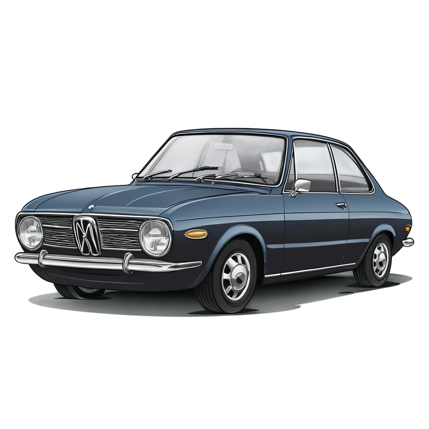 Car Cute sticker isolated on transparent background #14039