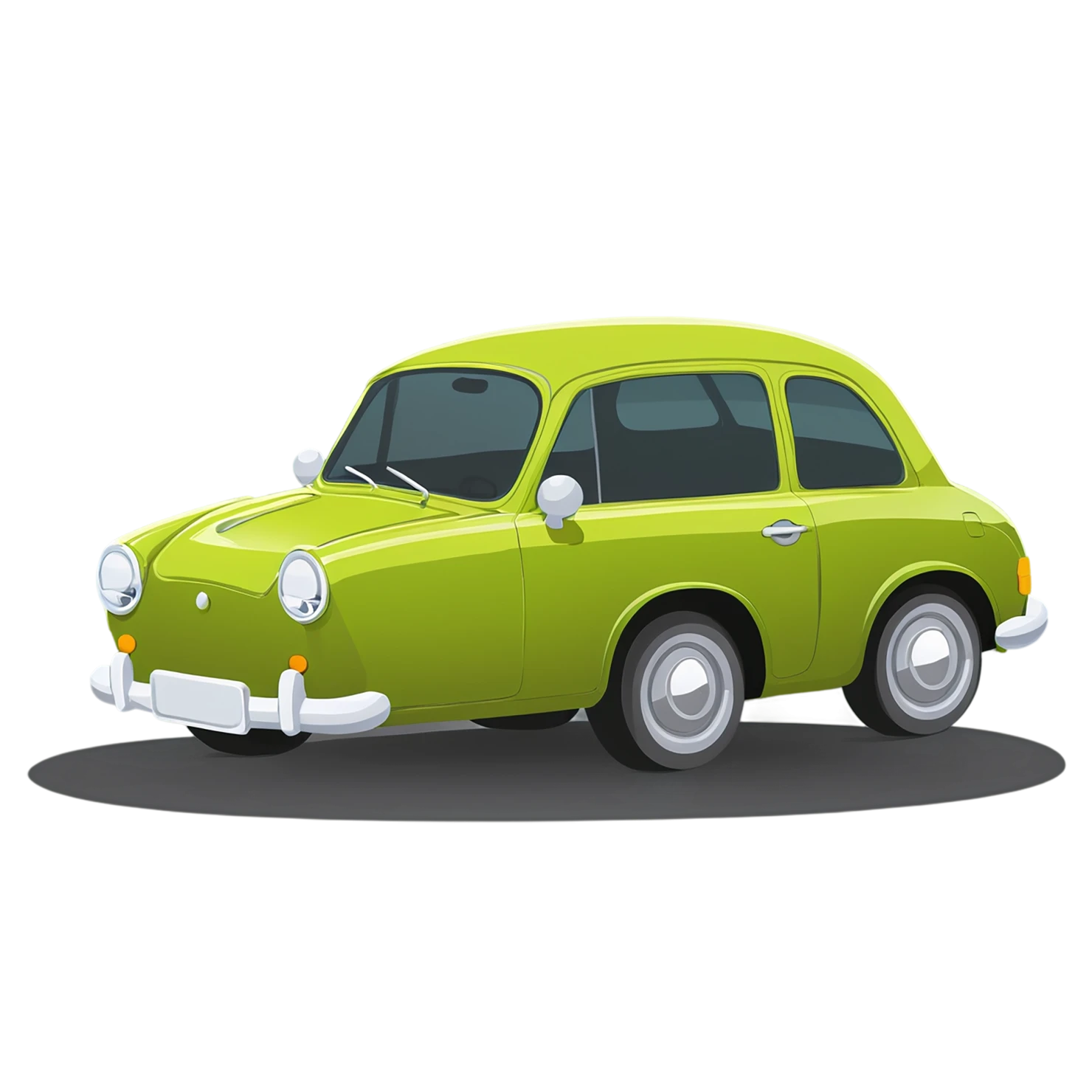 Car Cute sticker isolated on transparent background #14073