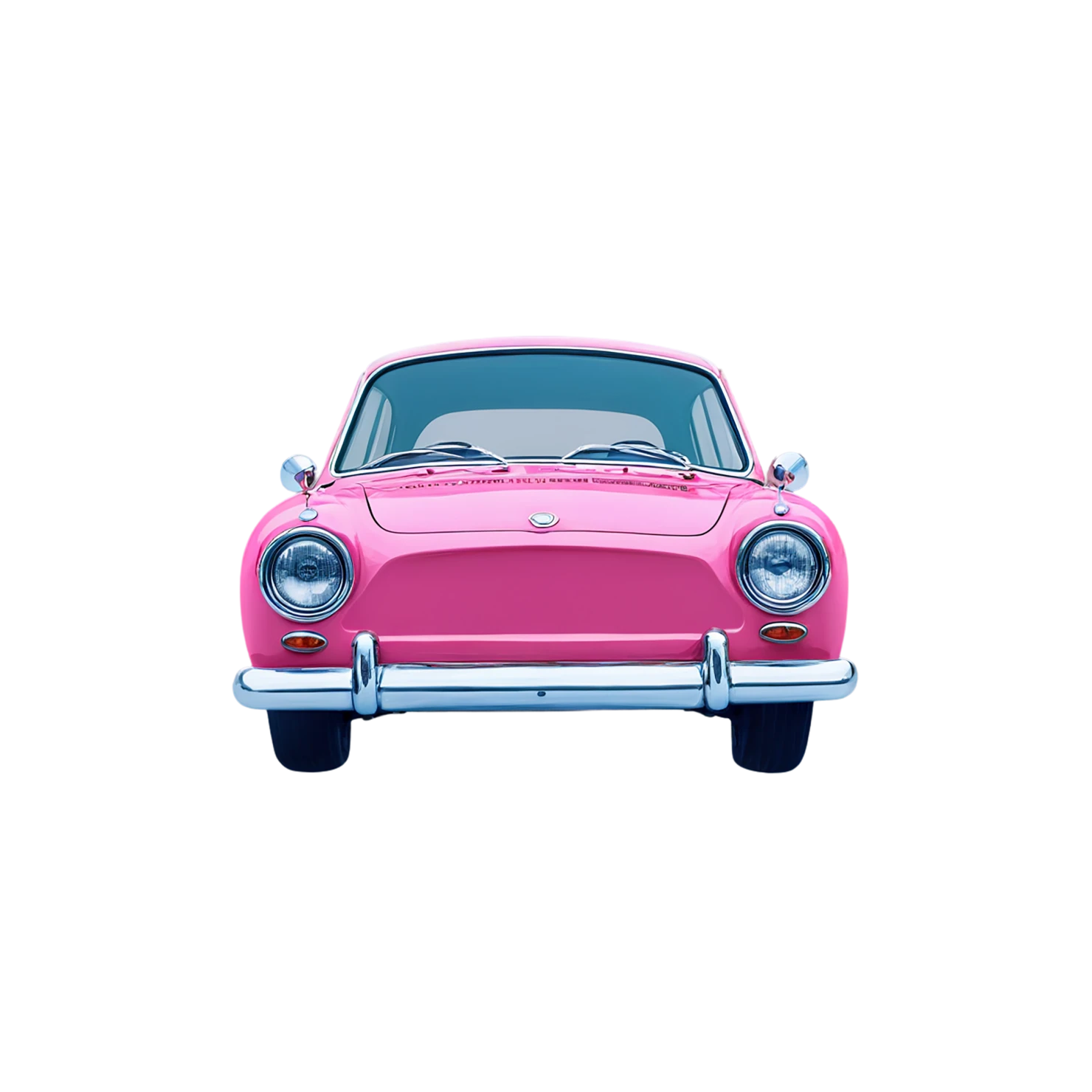 Car Cute sticker isolated on transparent background #14201