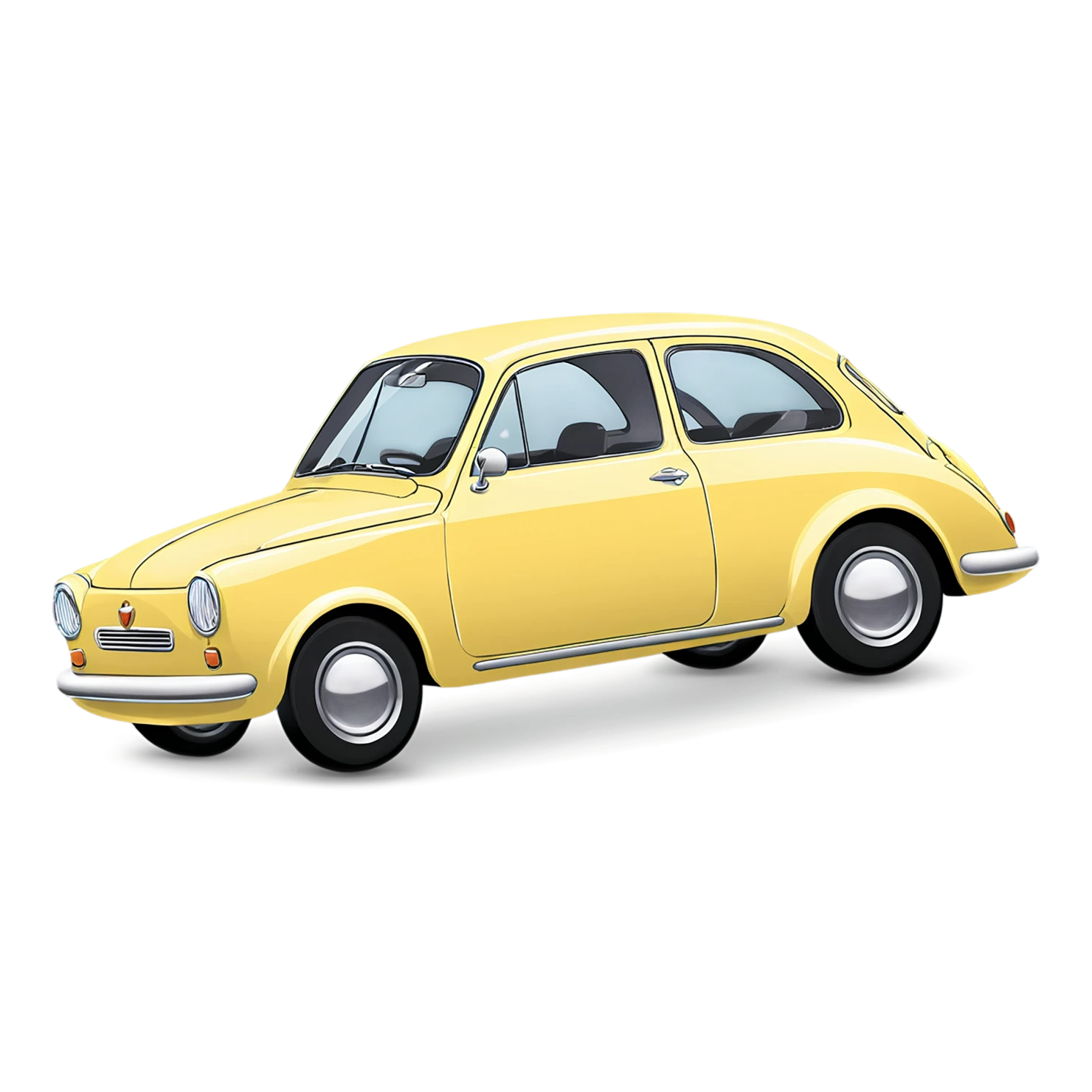 Car Cute sticker isolated on transparent background #14228