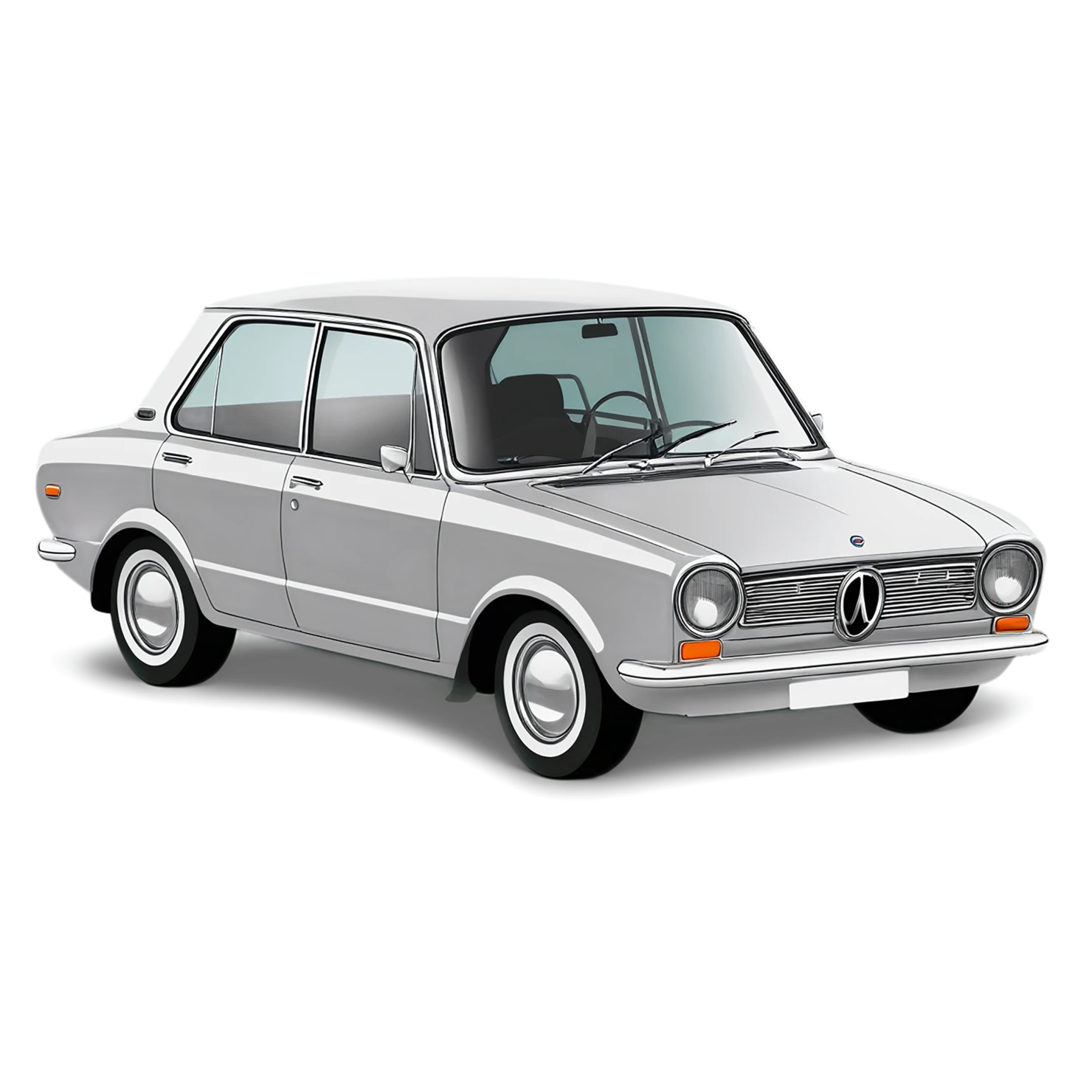 Car Cute sticker isolated on transparent background #14239