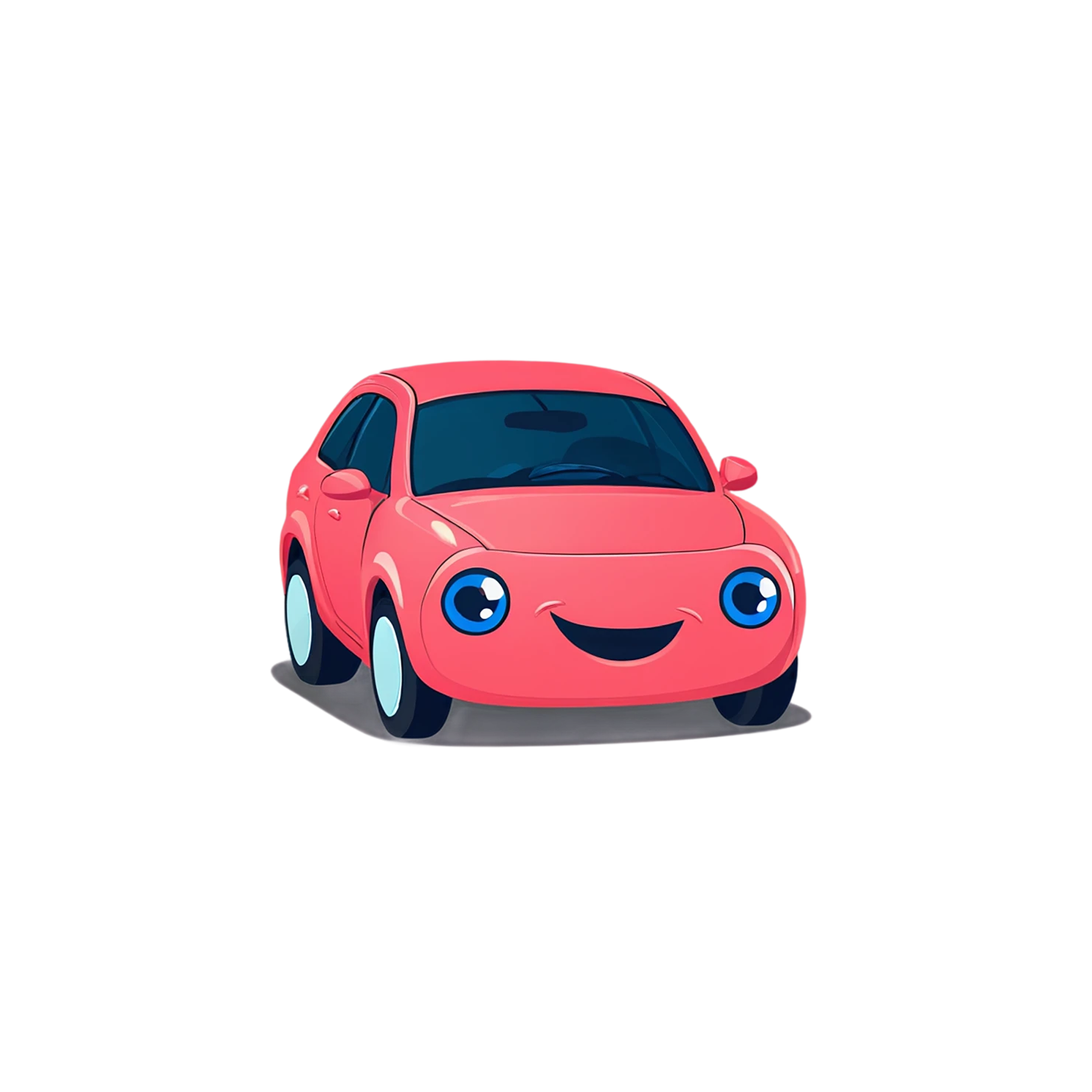 Car Cute sticker isolated on transparent background #14318