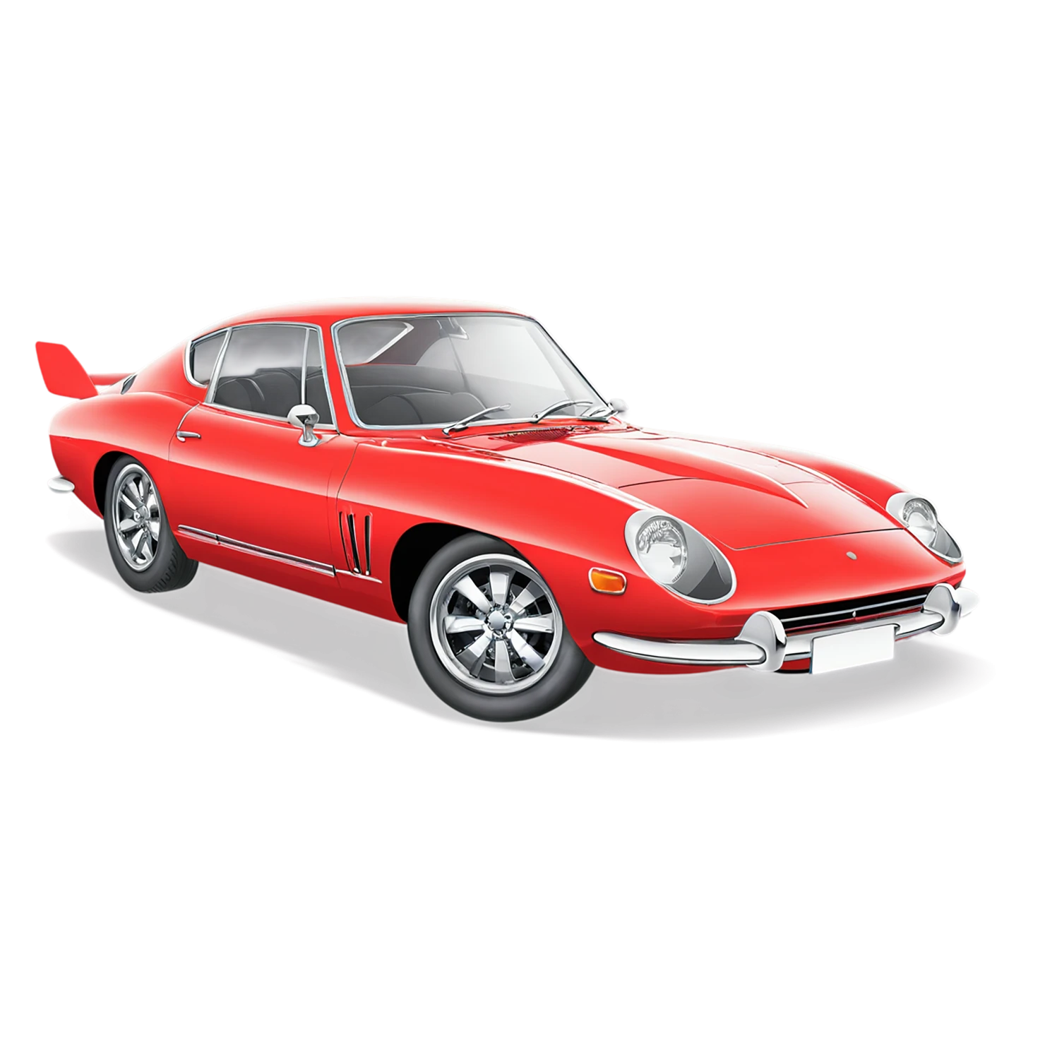 Car Cute sticker isolated on transparent background #14399