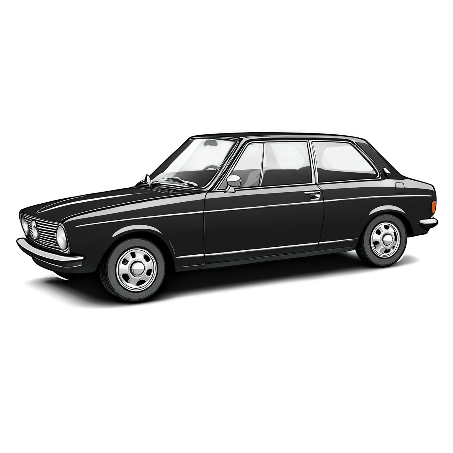 Car Cute sticker isolated on transparent background #14408