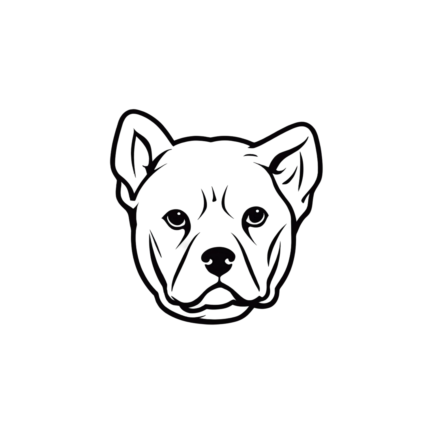 Dog cute sticker isolated on transparent background #15413