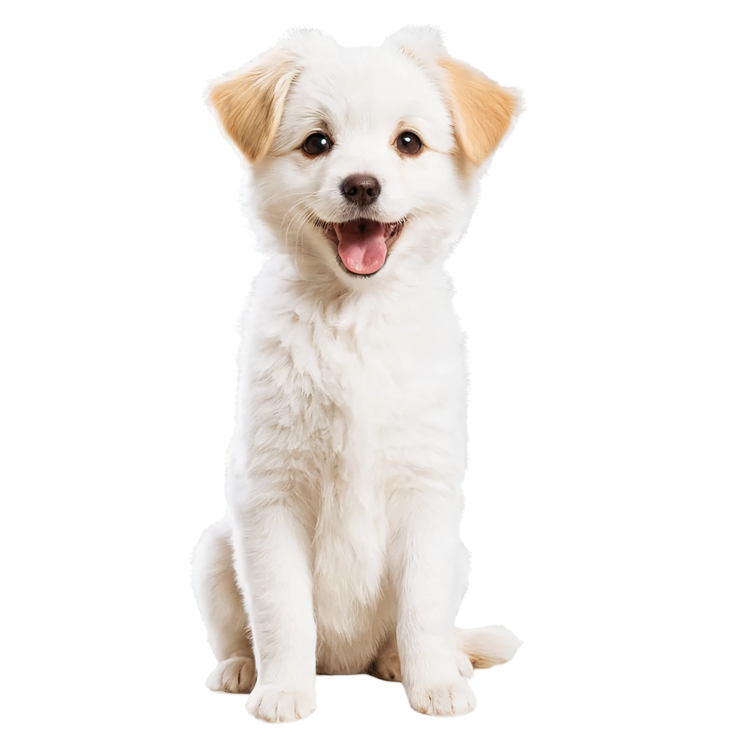 Dog cute sticker isolated on transparent background #15414