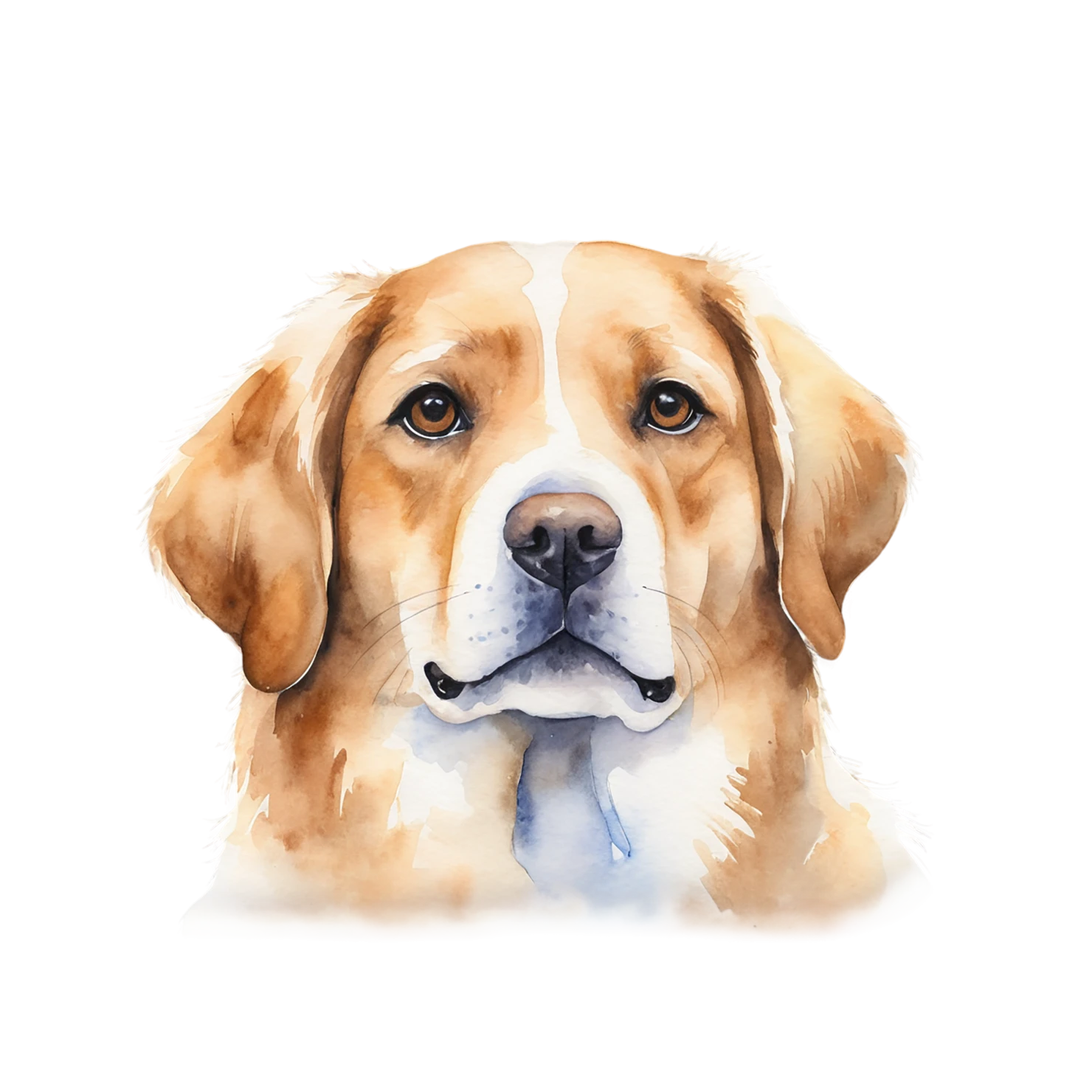 Dog cute sticker isolated on transparent background #15489