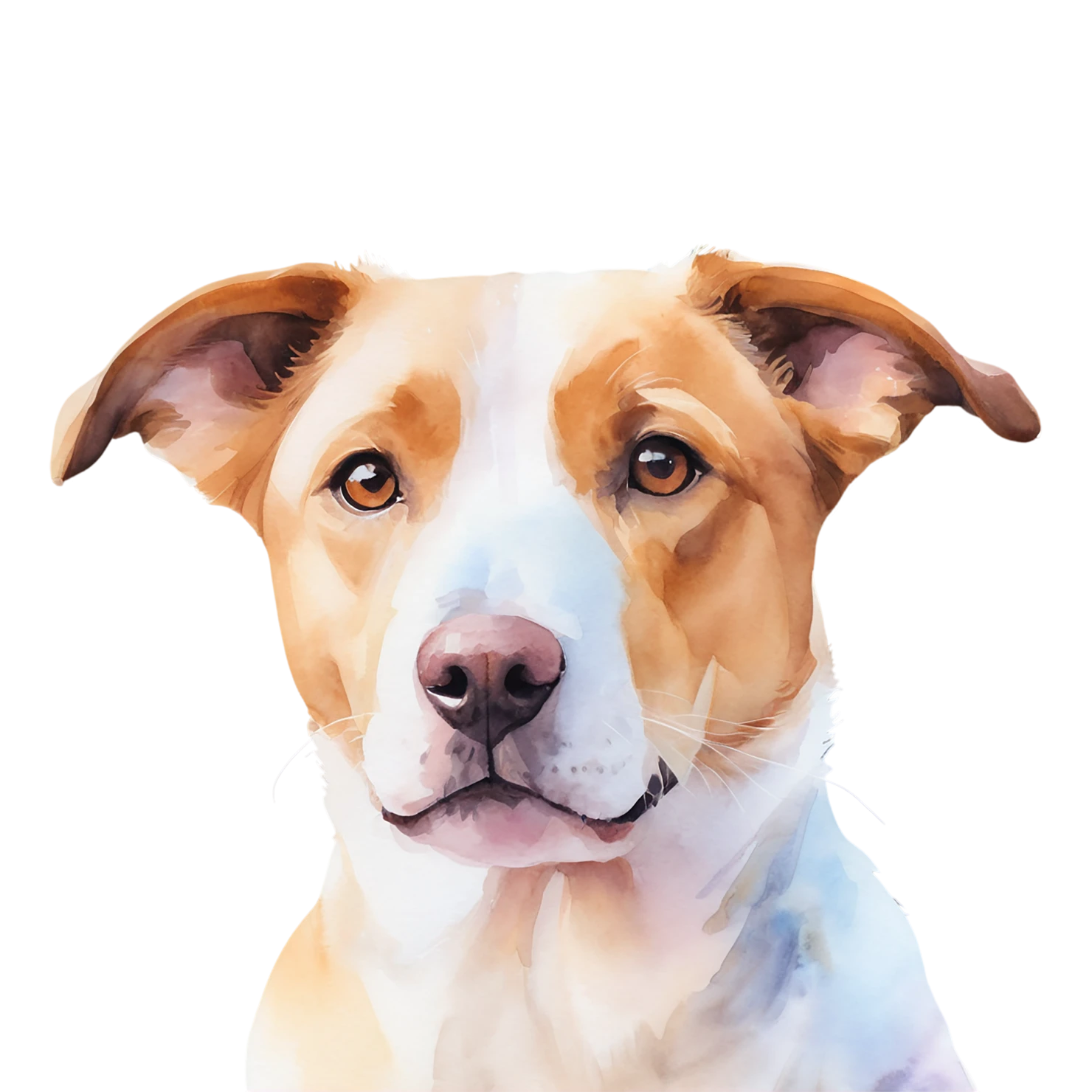 Dog cute sticker isolated on transparent background #15572