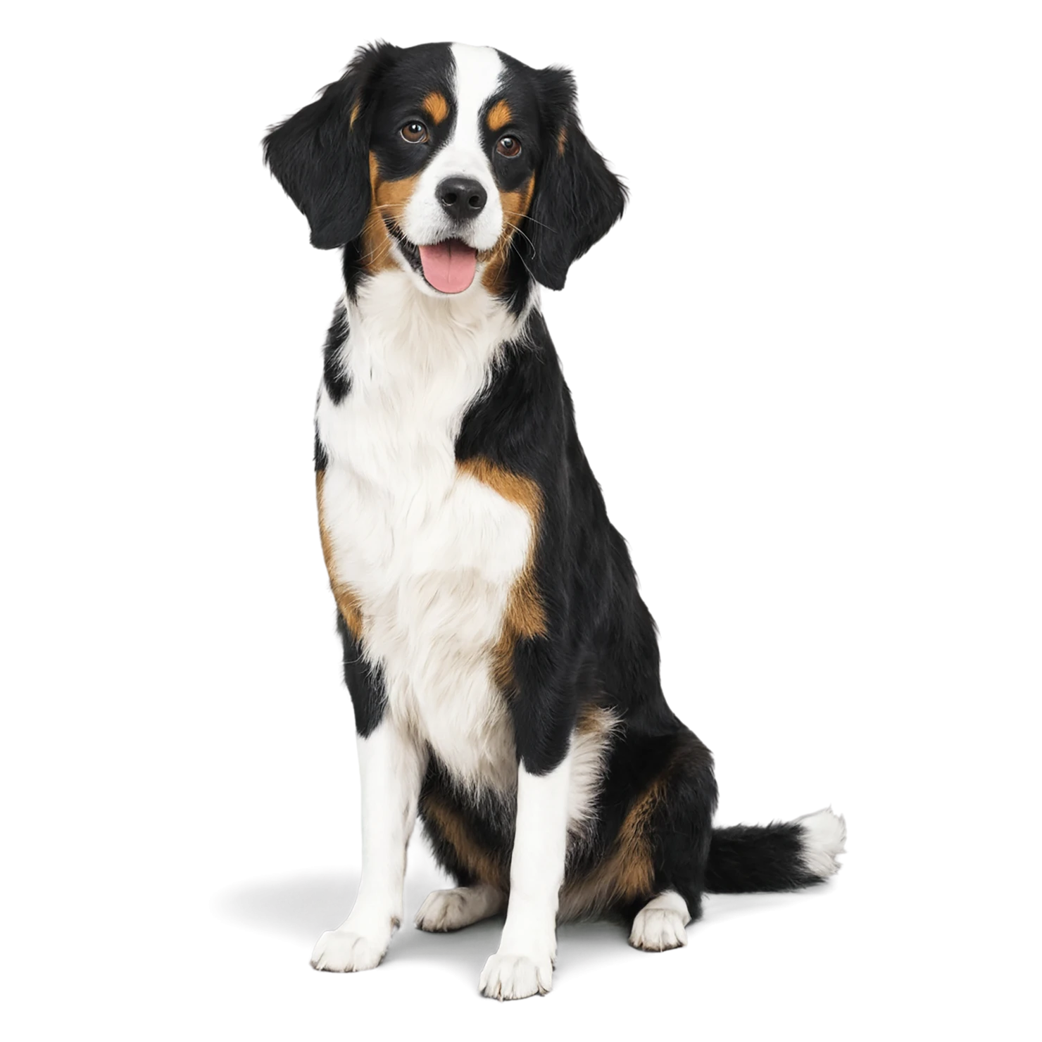 Dog cute sticker isolated on transparent background #15734
