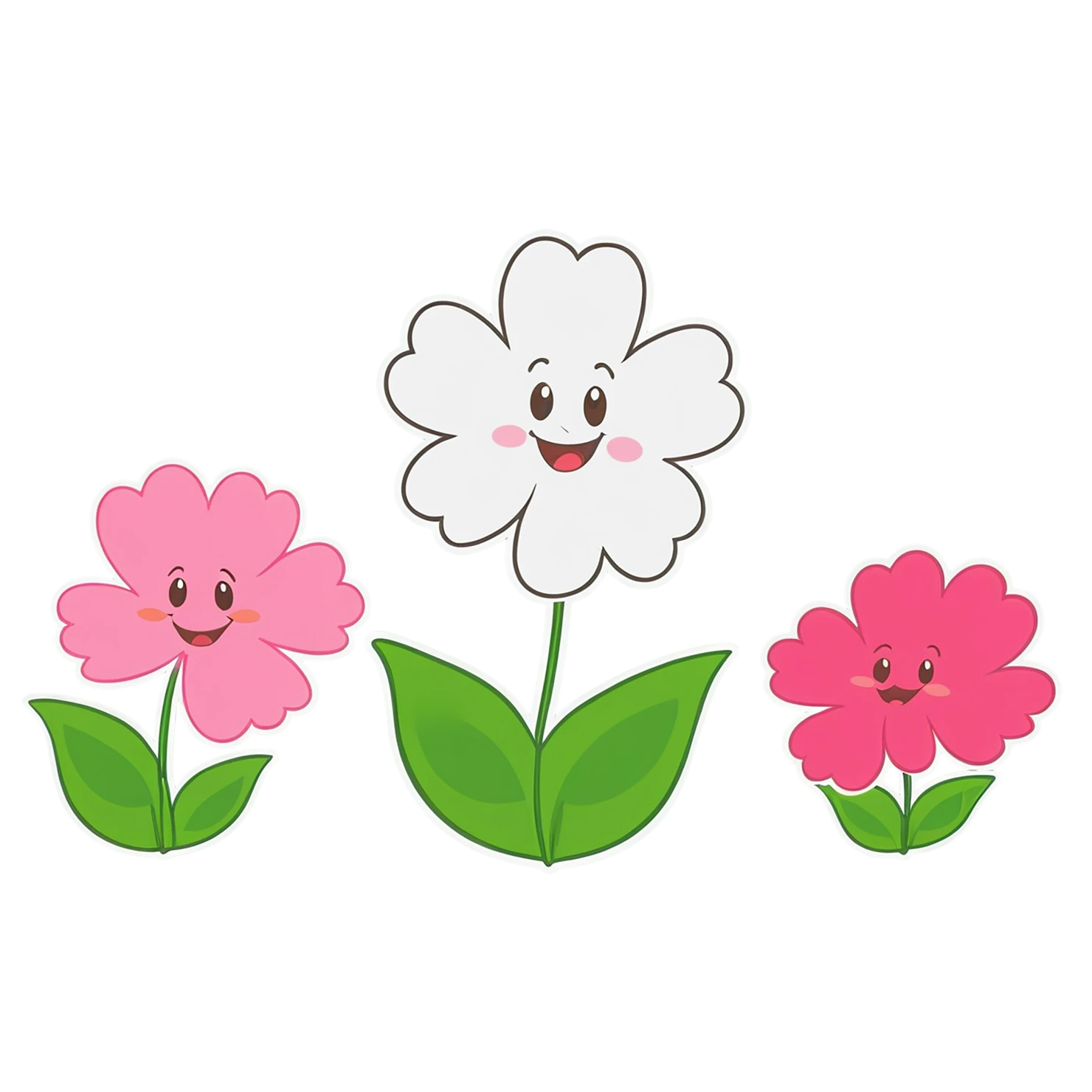Floral cute sticker isolated on transparent background #15770