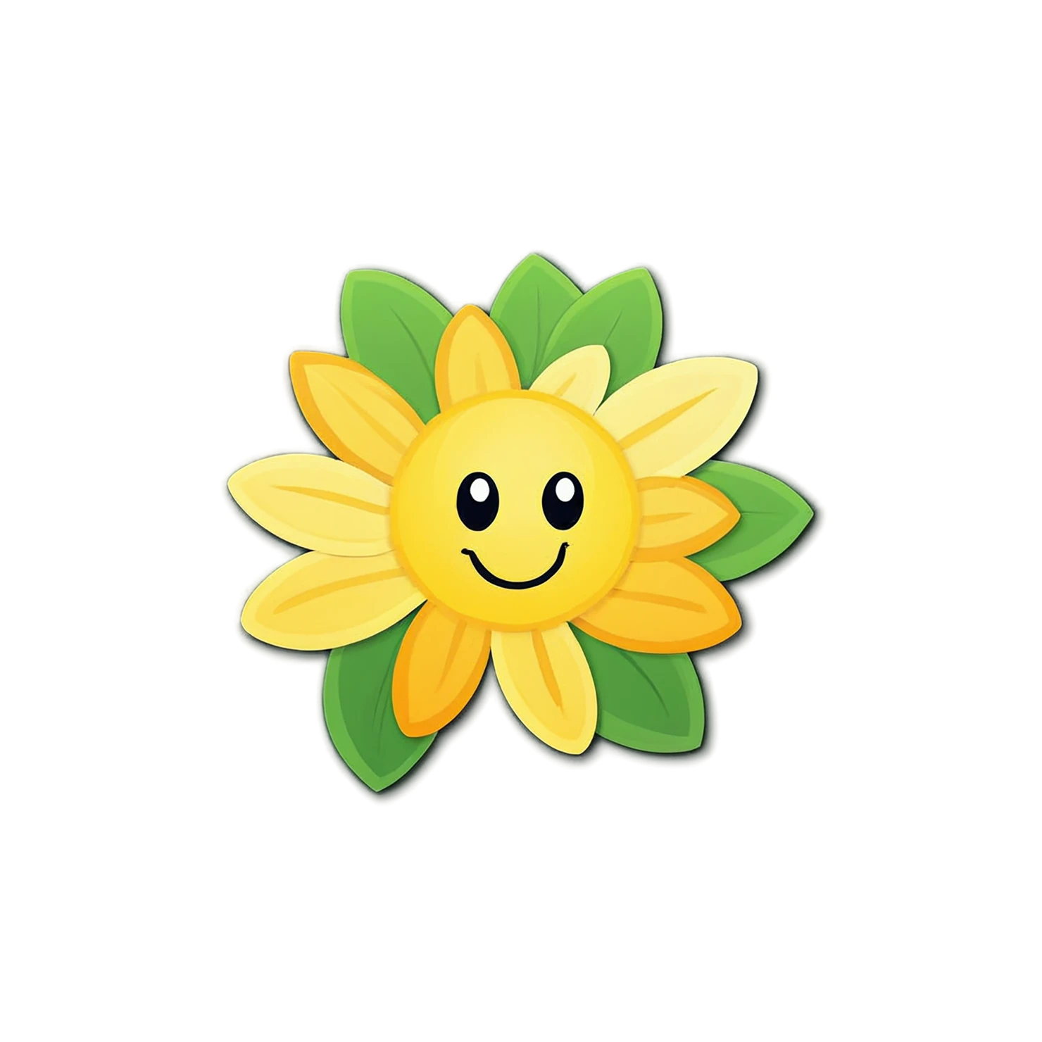 Floral cute sticker isolated on transparent background #15815