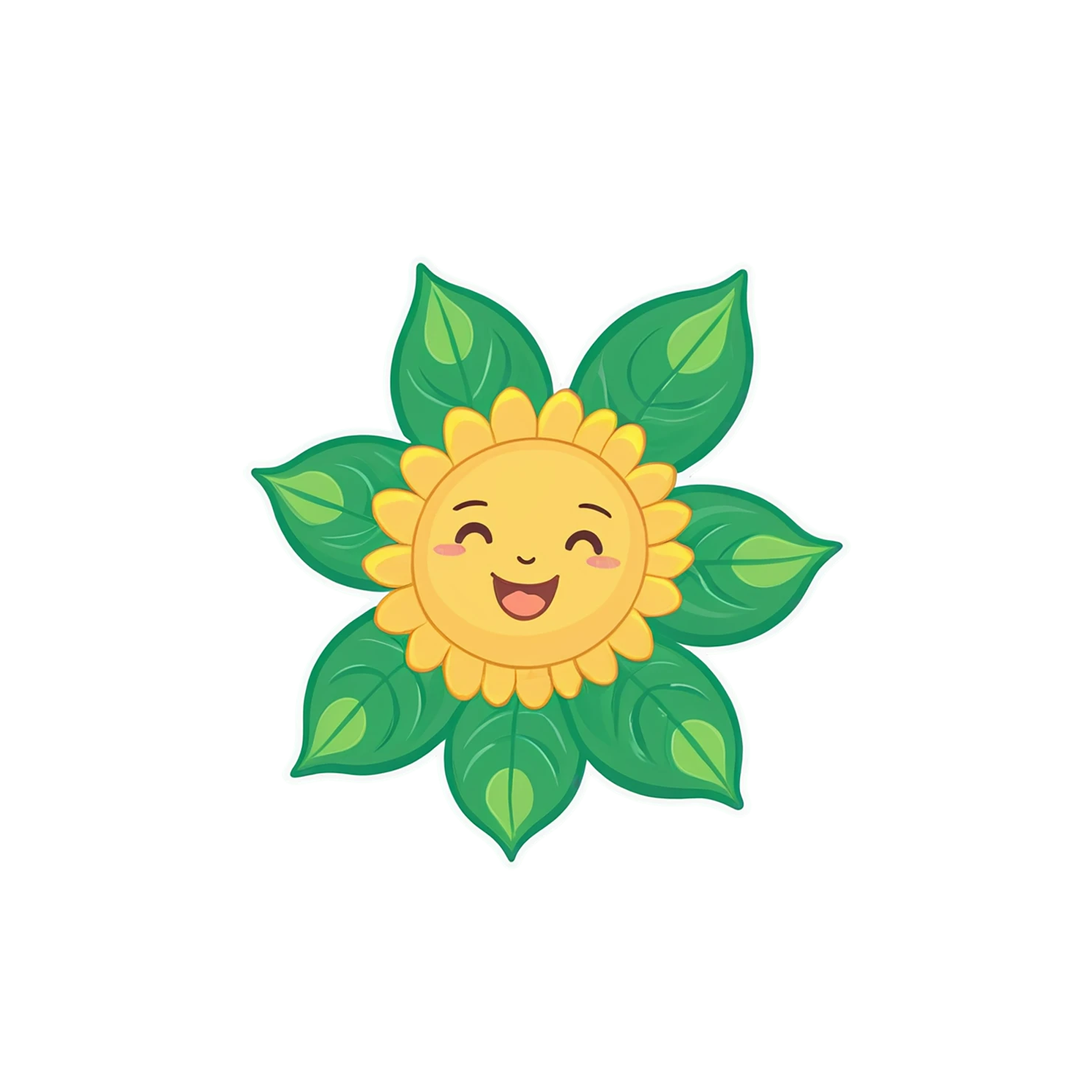 Floral cute sticker isolated on transparent background #15817