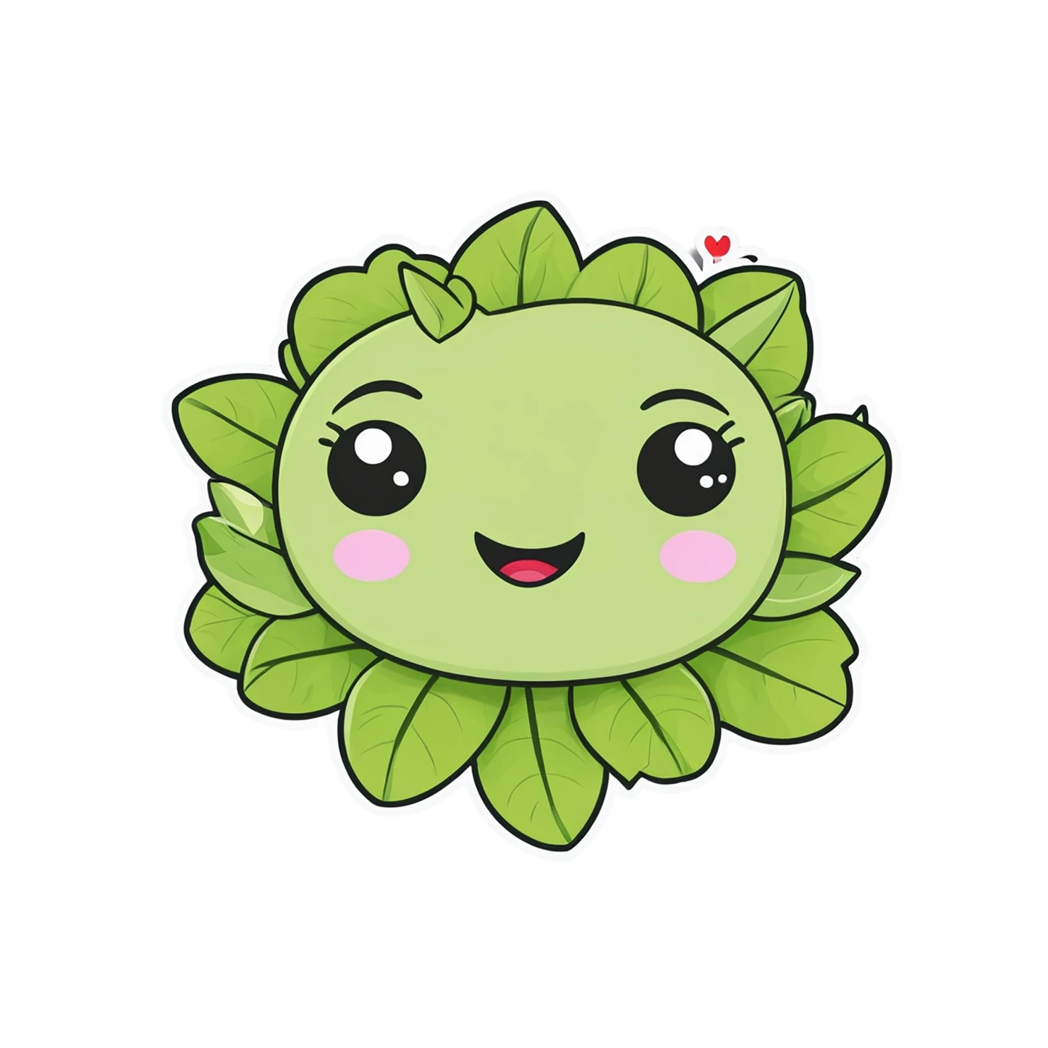 Floral cute sticker isolated on transparent background #15866