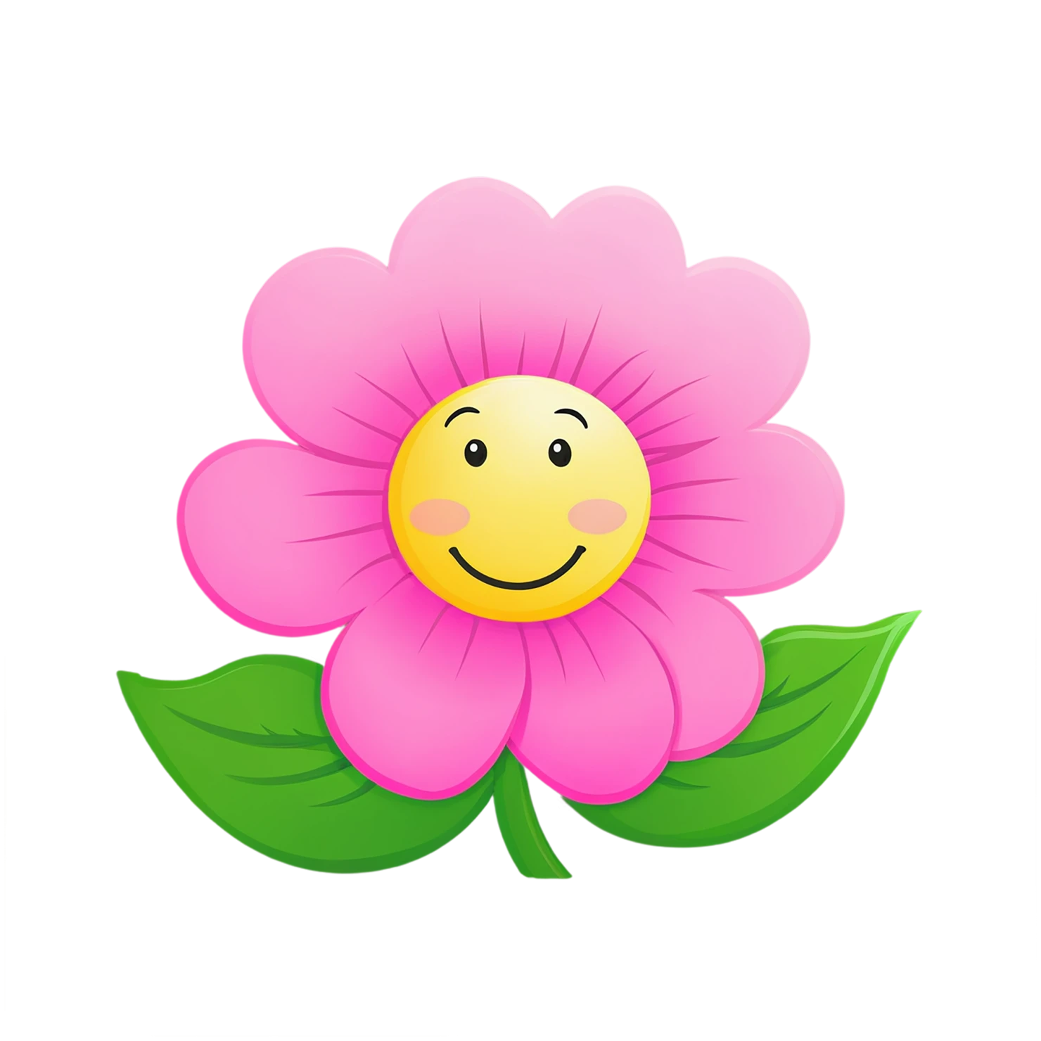 Floral cute sticker isolated on transparent background #15868