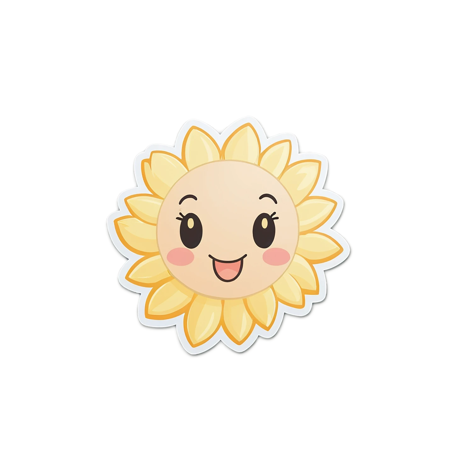 Floral cute sticker isolated on transparent background #15878