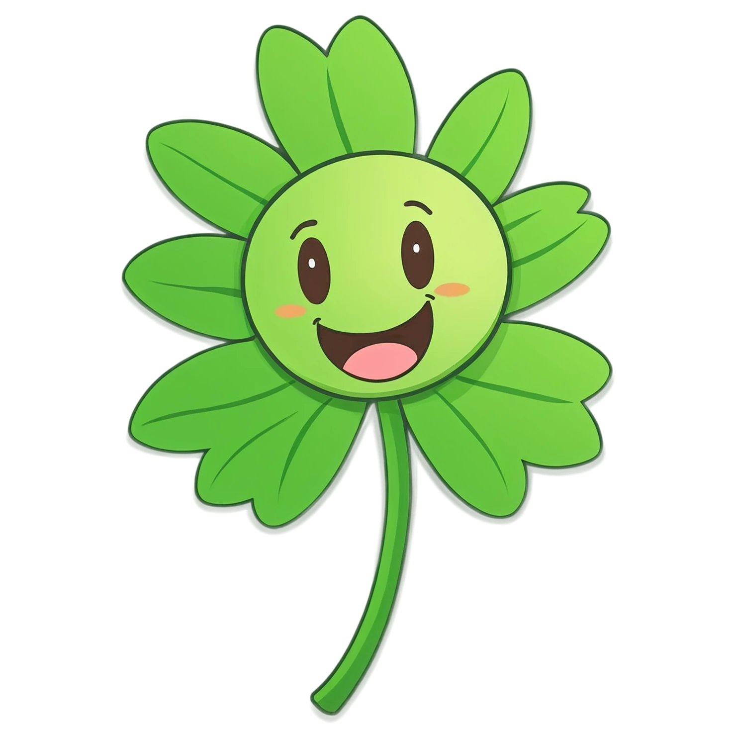 Floral cute sticker isolated on transparent background #15883