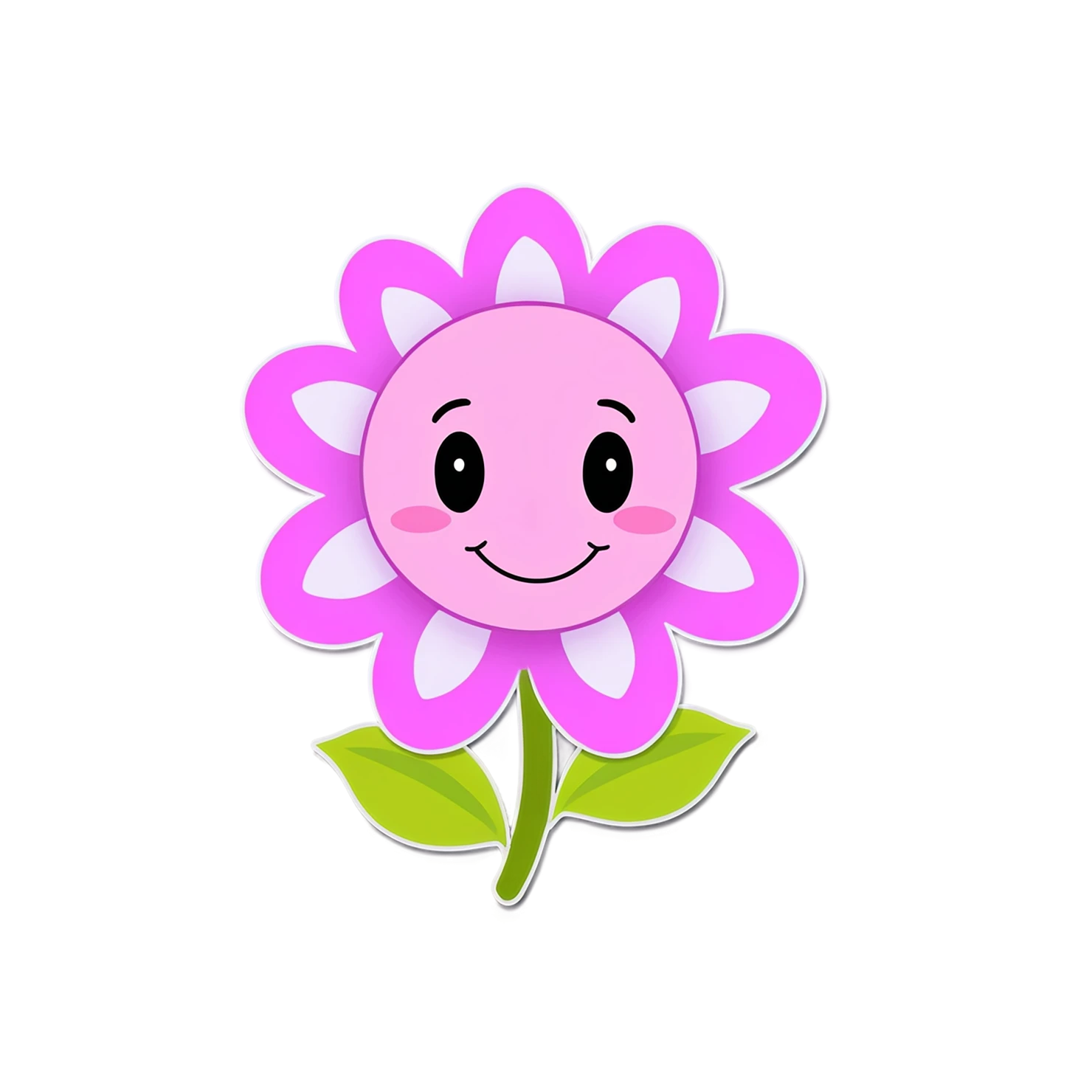 Floral cute sticker isolated on transparent background #15918