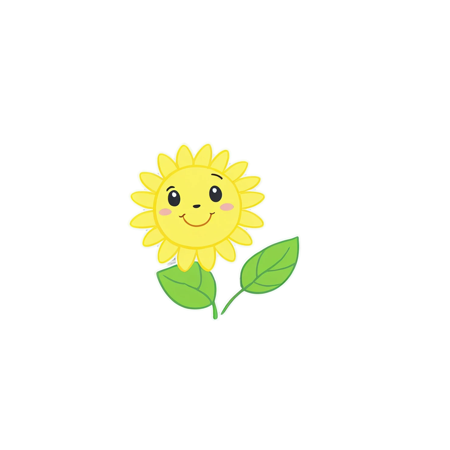 Floral cute sticker isolated on transparent background #16059