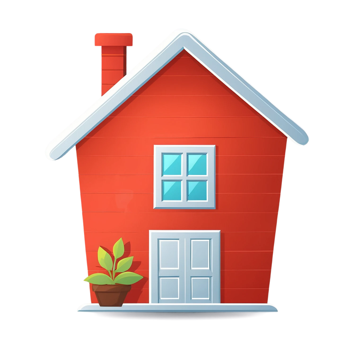 House cute sticker isolated on transparent background #18974