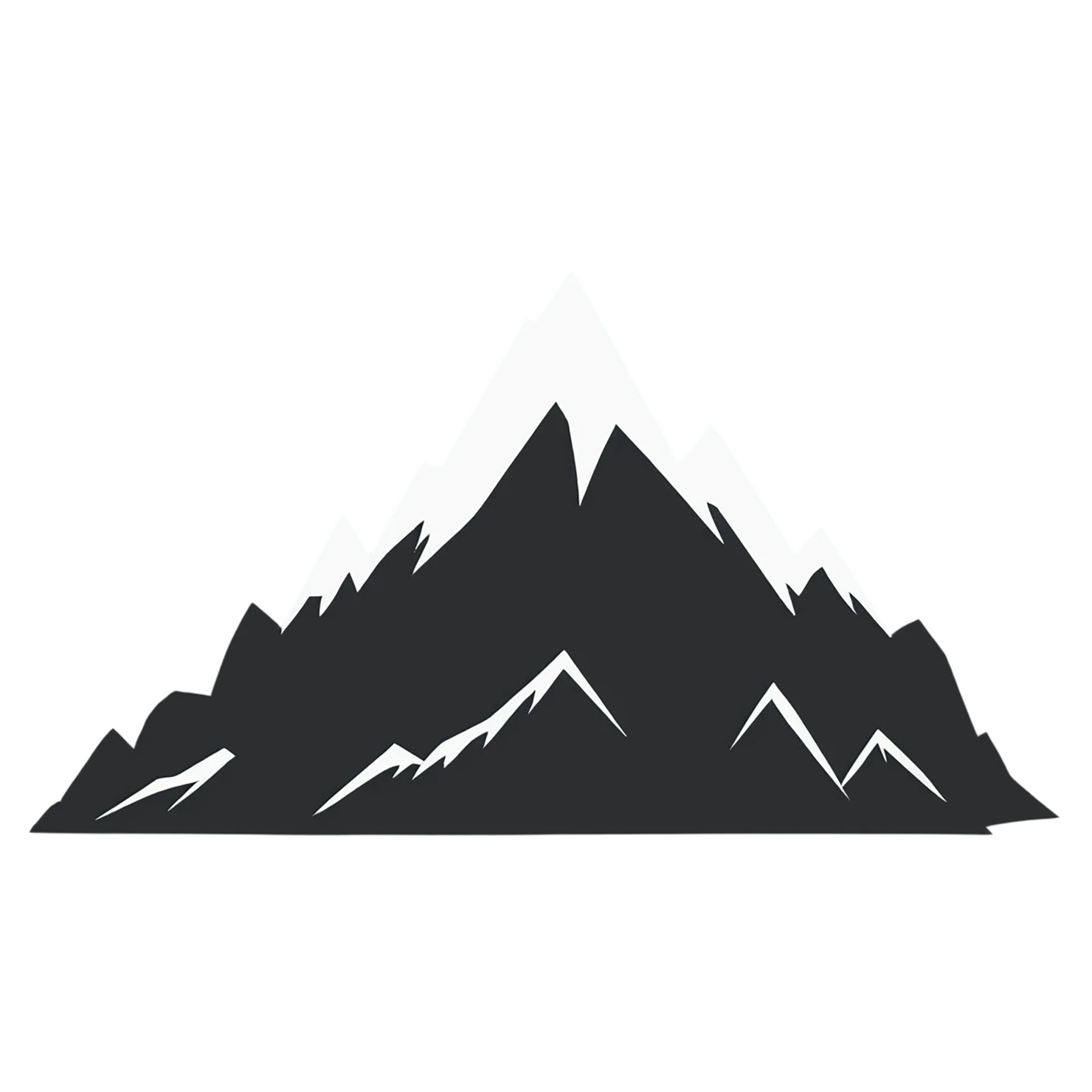 Mountain cute sticker isolated on transparent background #20053