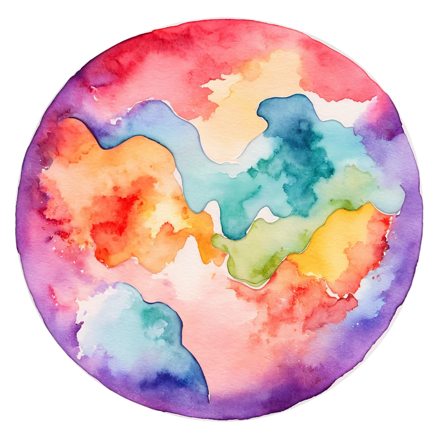 Pizza watercolor sticker isolated on transparent background #20770