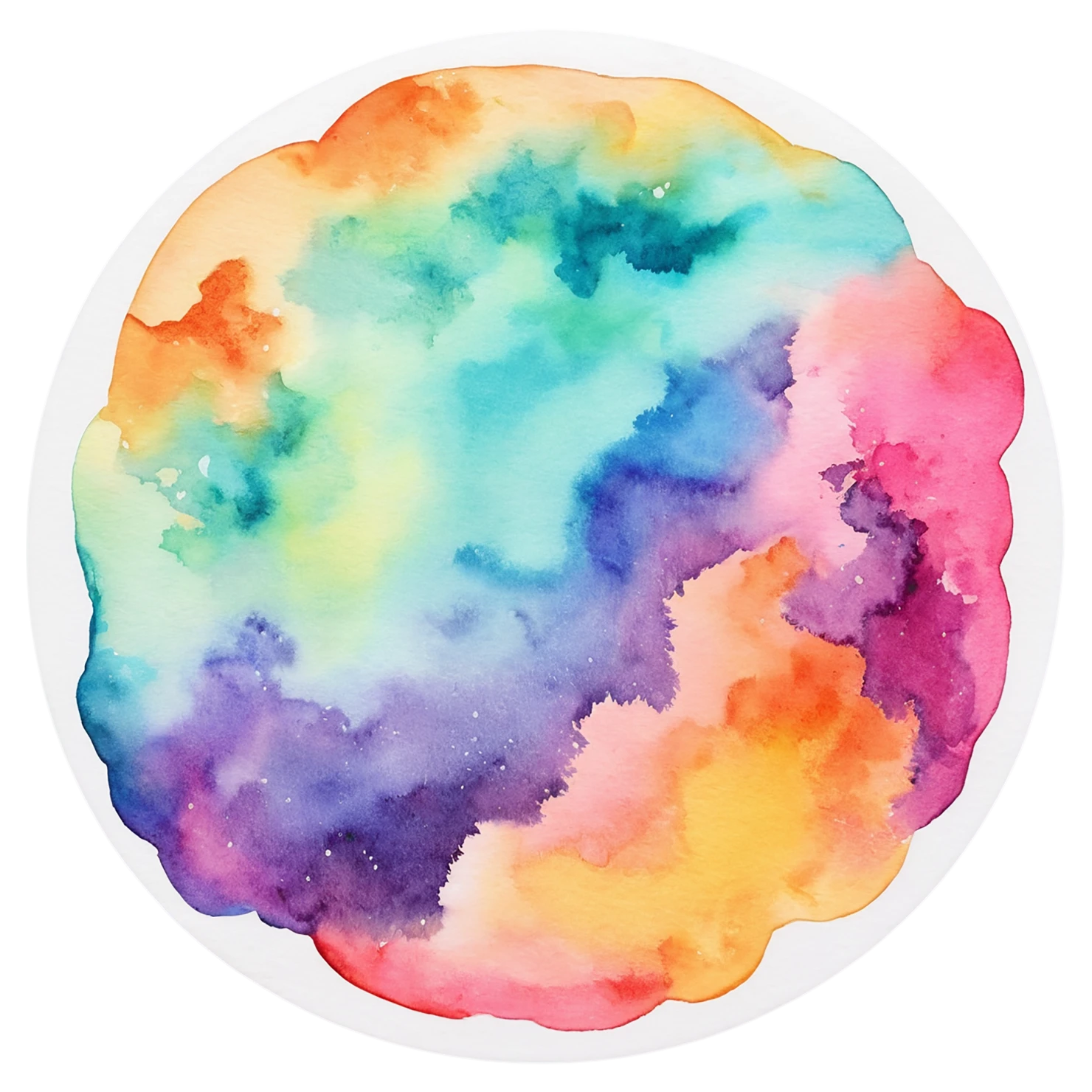 Pizza watercolor sticker isolated on transparent background #20834