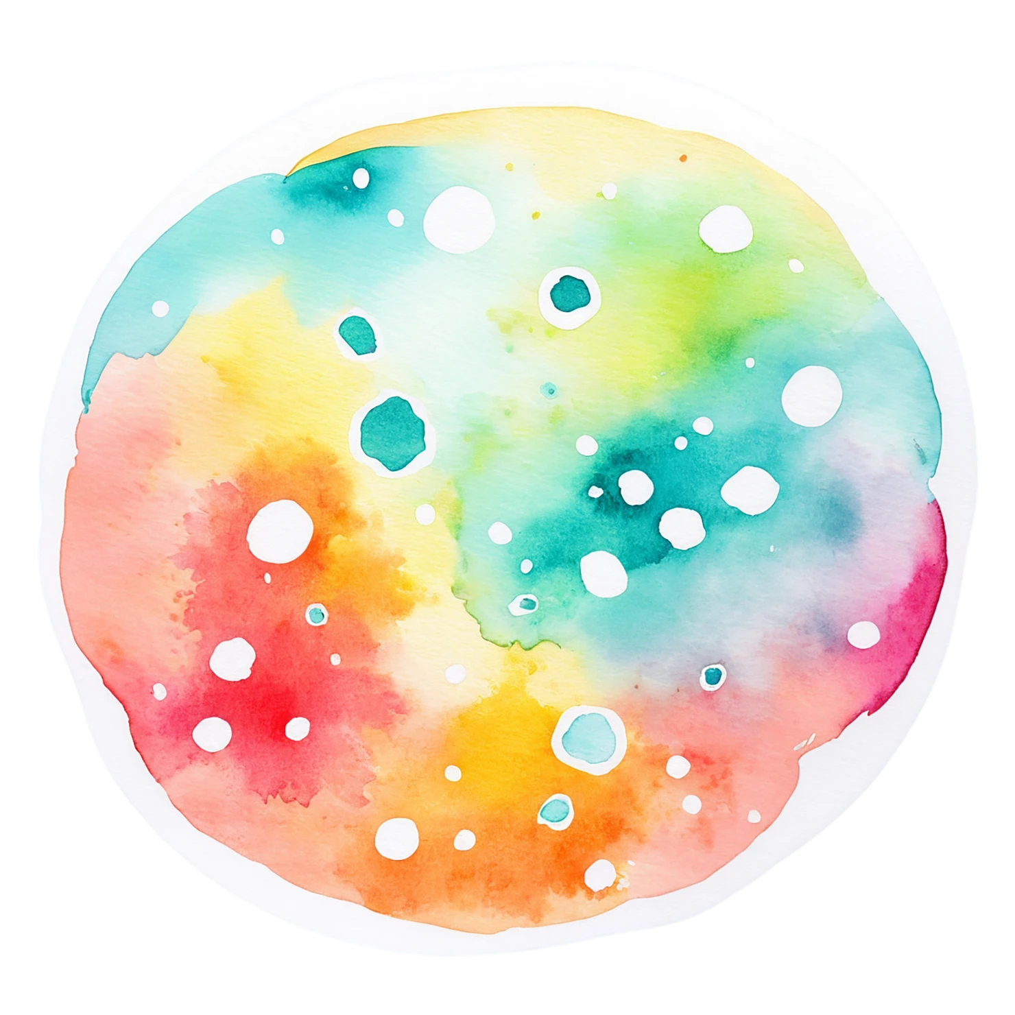 Pizza watercolor sticker isolated on transparent background #20922