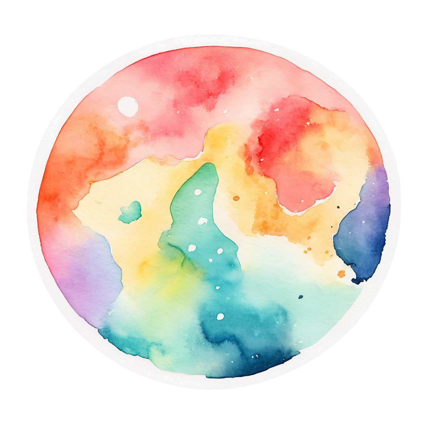 Pizza watercolor sticker isolated on transparent background #20927