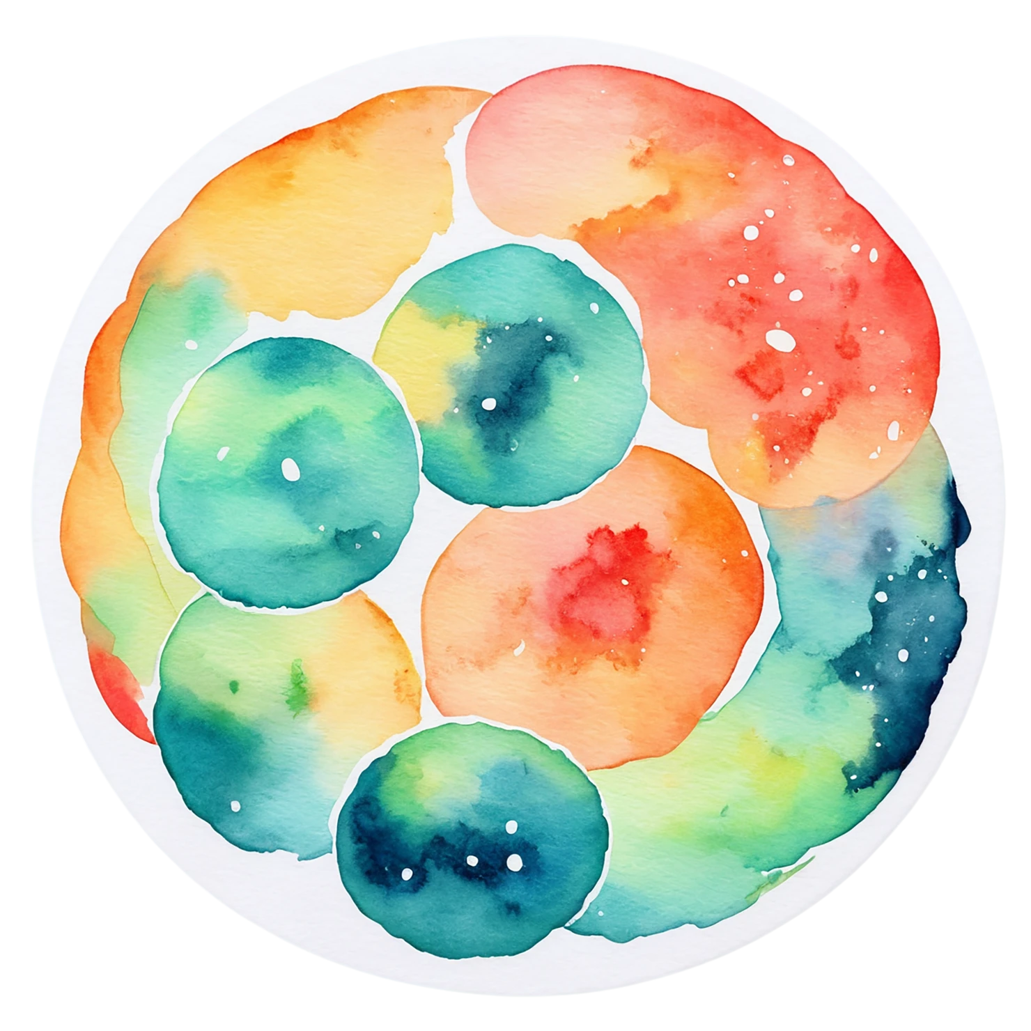 Pizza watercolor sticker isolated on transparent background #20954