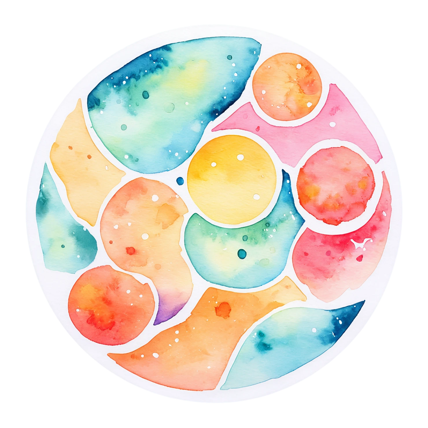 Pizza watercolor sticker isolated on transparent background #20962
